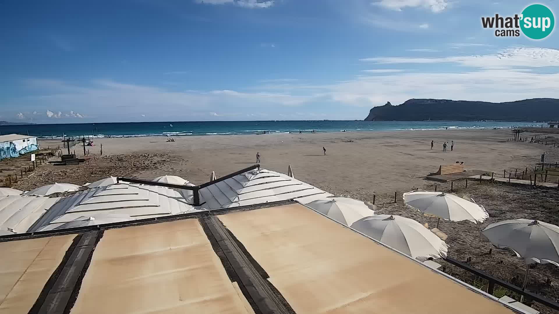 Webcam spiaggia del Poetto | Cagliari | Sardegna