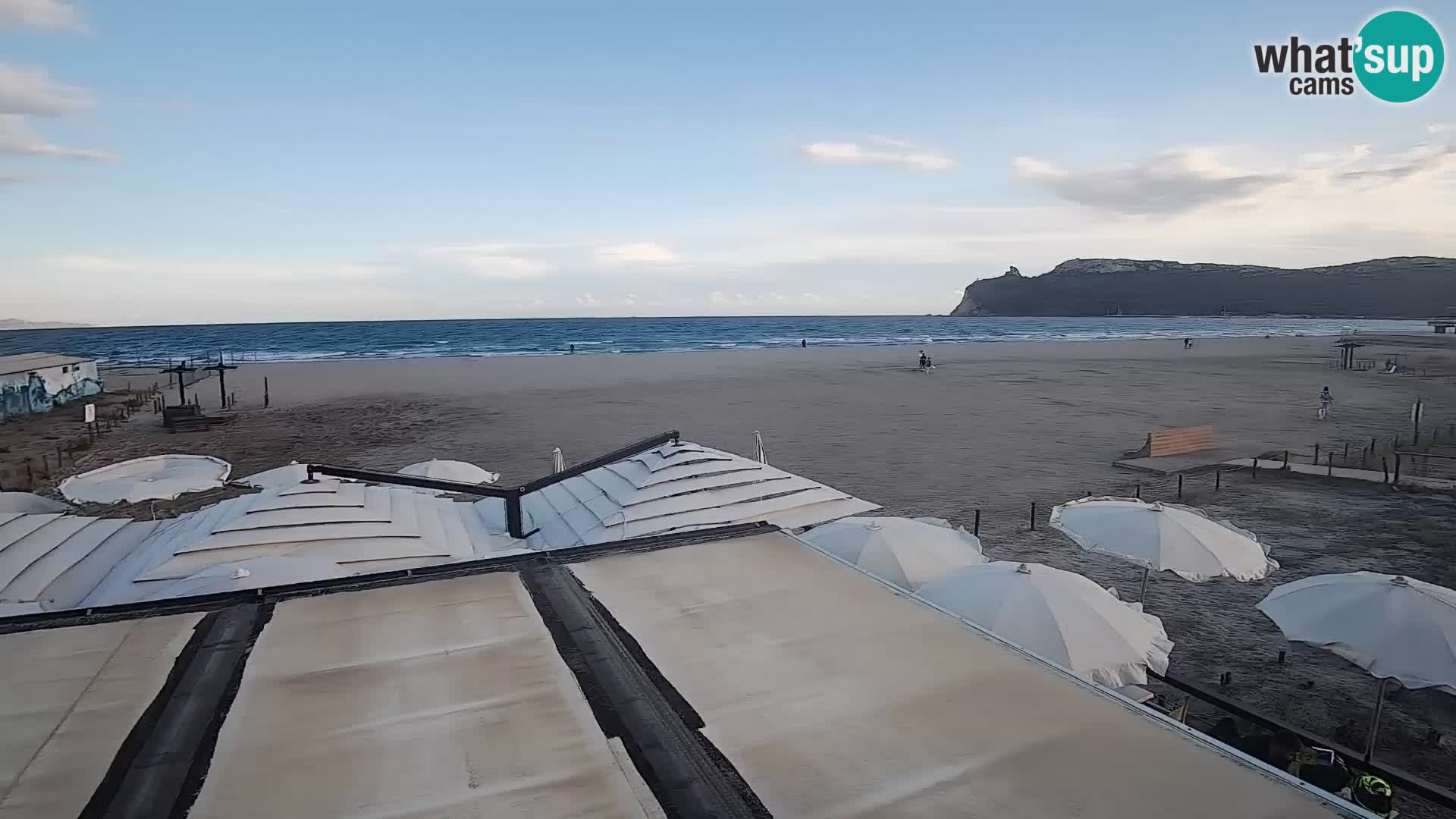 Webcam plage de Poetto | Cagliari | Sardaigne