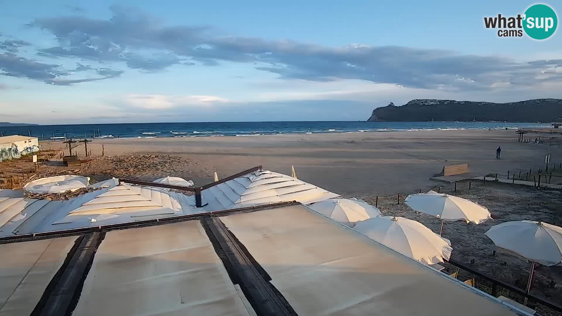 Poetto Strand Webcam | Cagliari | Sardinien