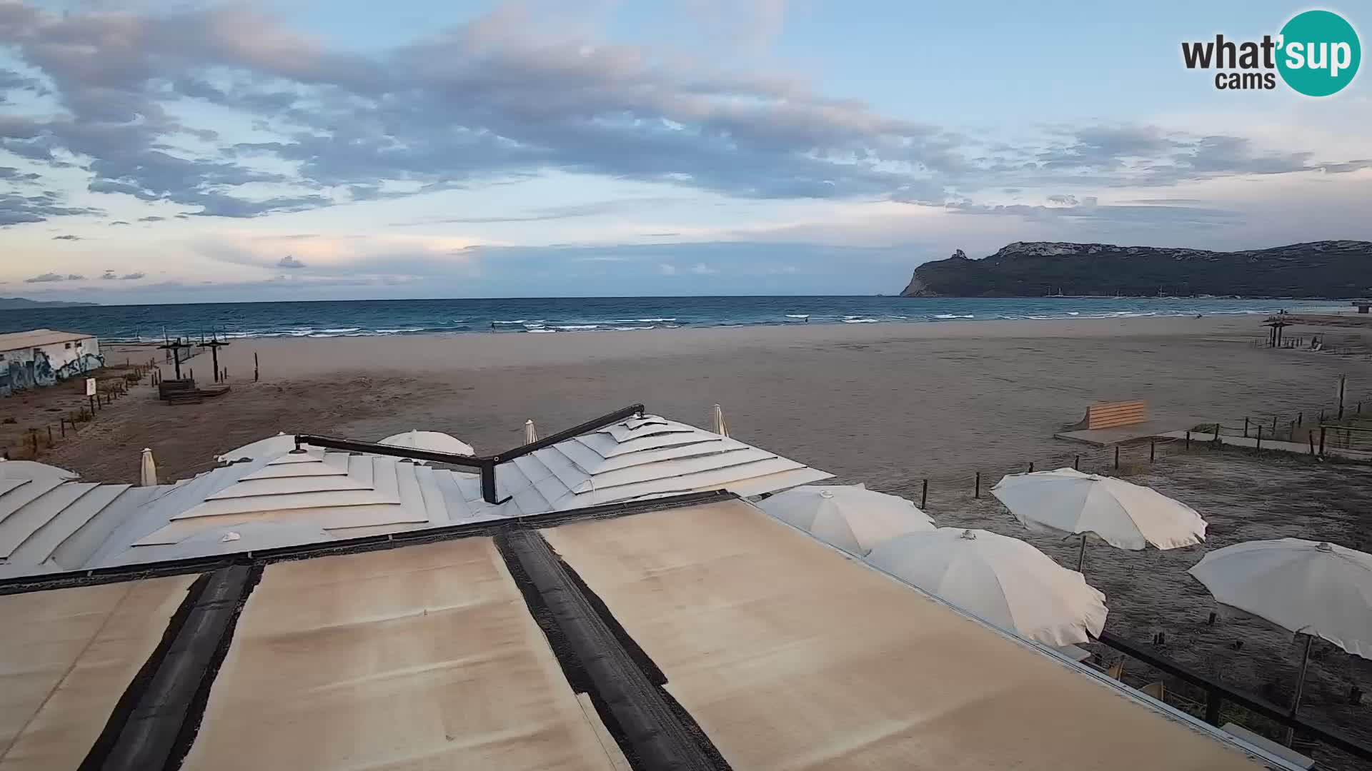 Webcam spiaggia del Poetto | Cagliari | Sardegna