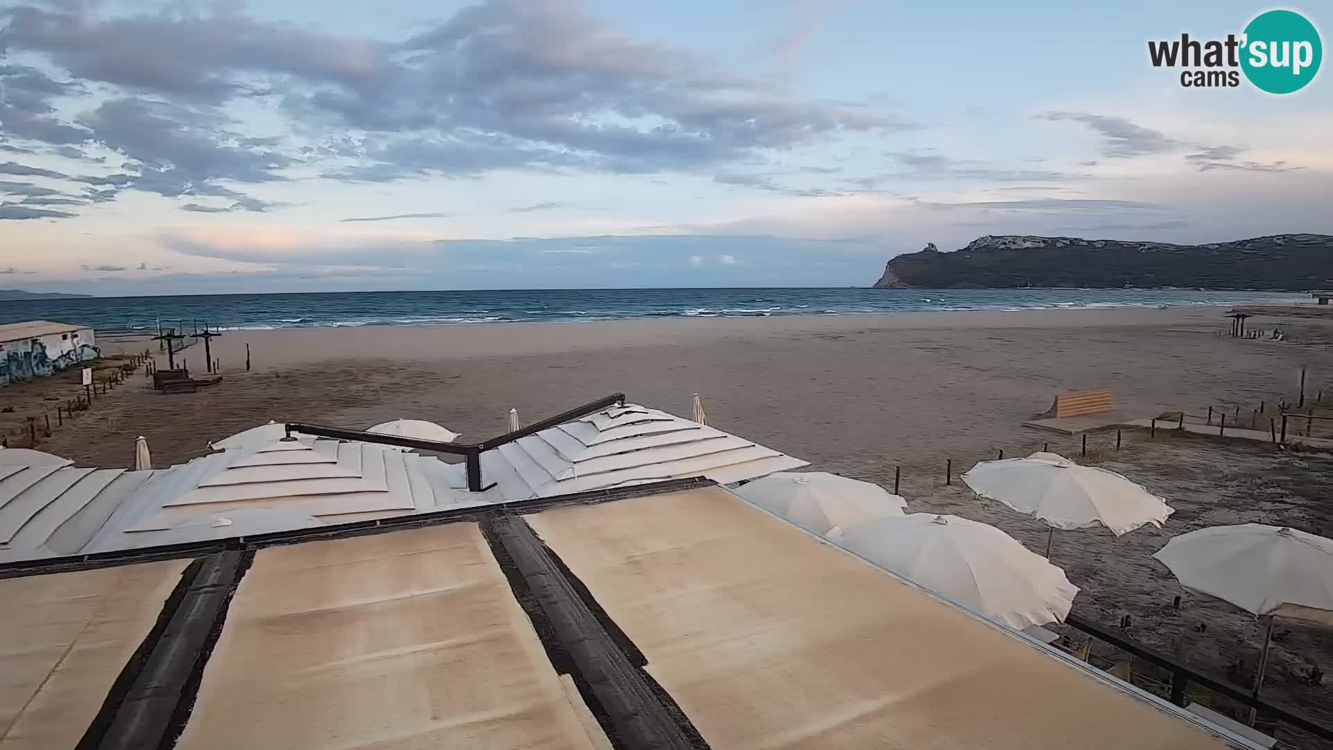 Poetto beach webcam | Cagliari | Sardinia