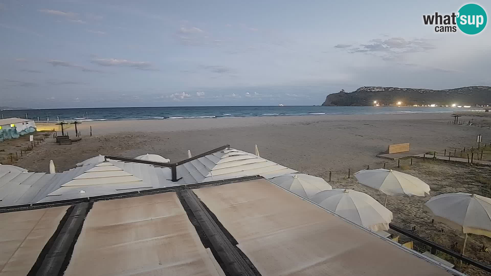 Webcam plage de Poetto | Cagliari | Sardaigne