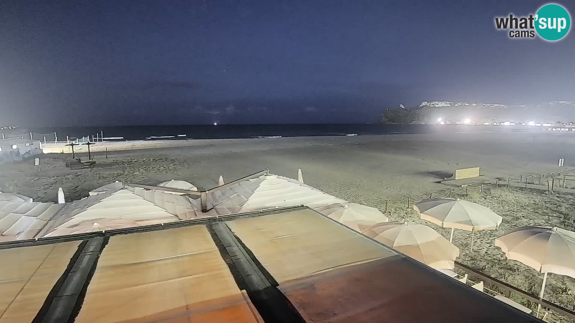 Webcam spiaggia del Poetto | Cagliari | Sardegna