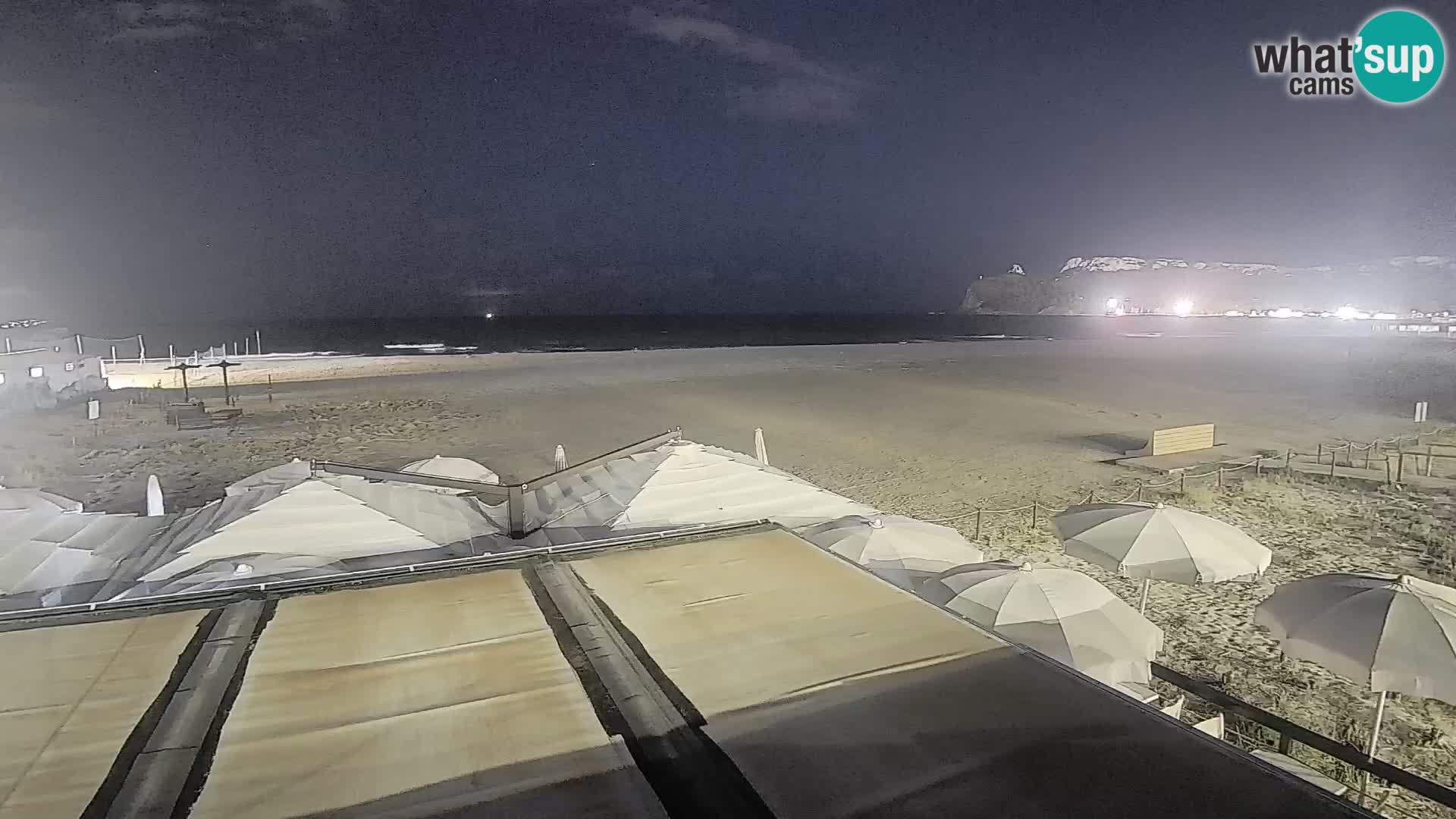 Poetto beach webcam | Cagliari | Sardinia