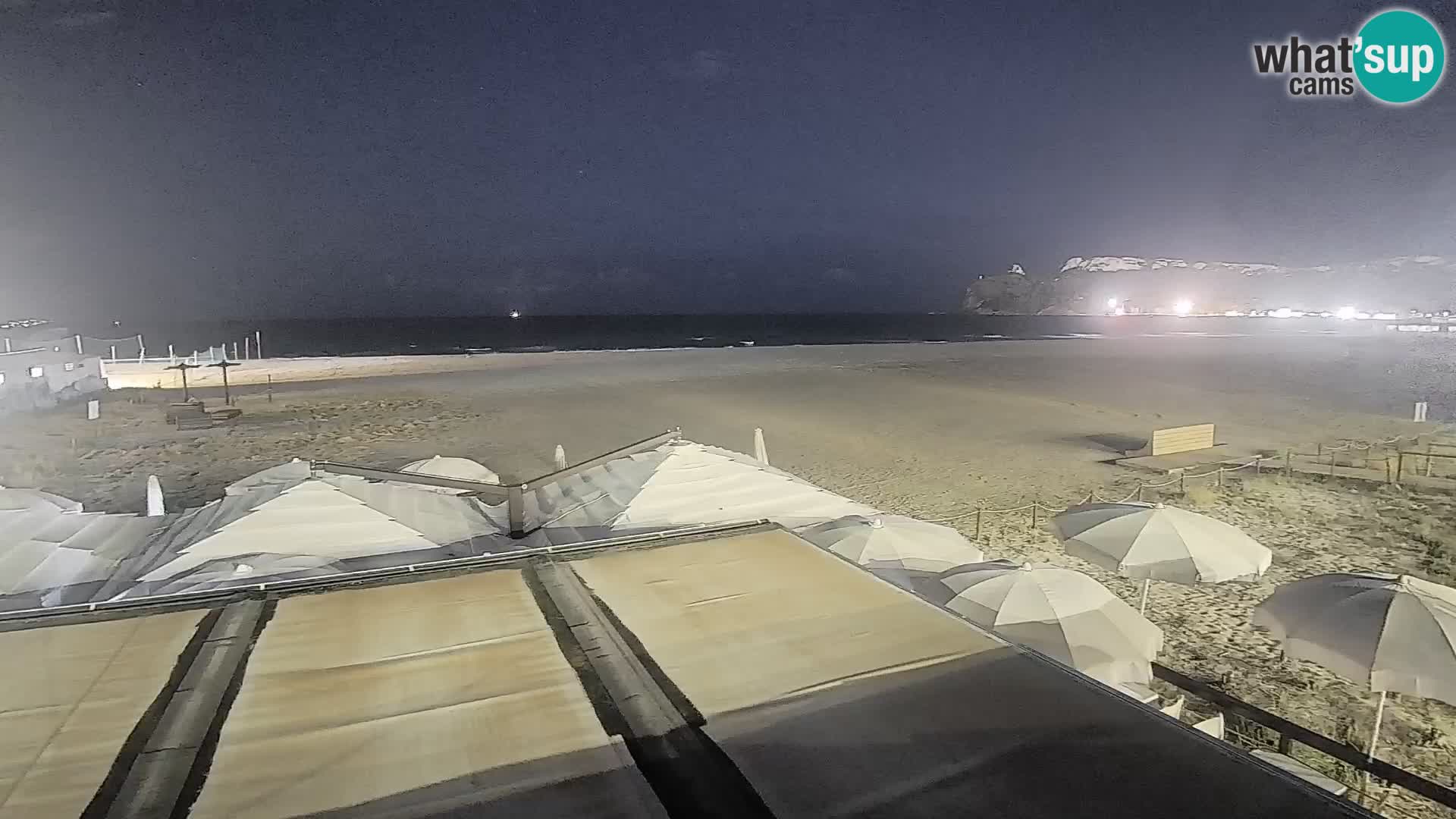 Webcam spiaggia del Poetto | Cagliari | Sardegna