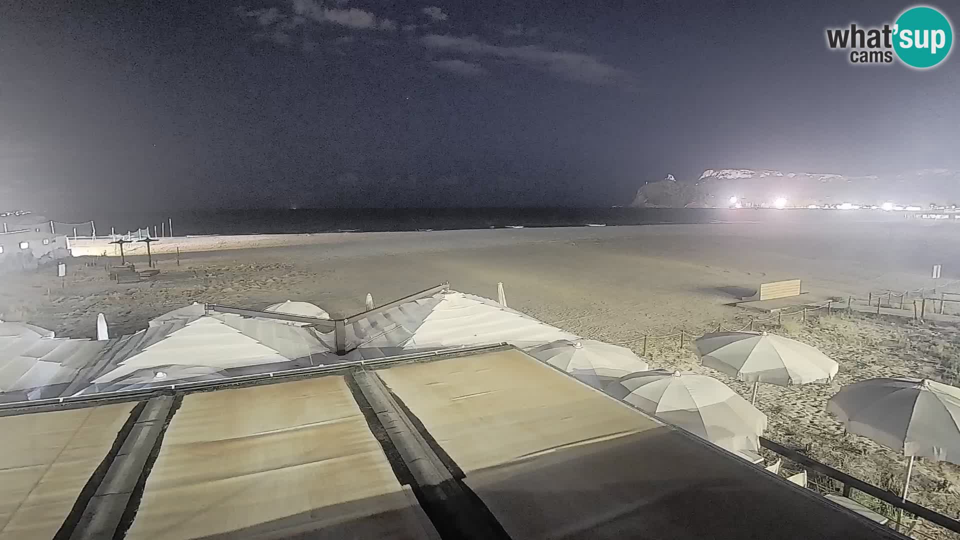 Webcam spiaggia del Poetto | Cagliari | Sardegna
