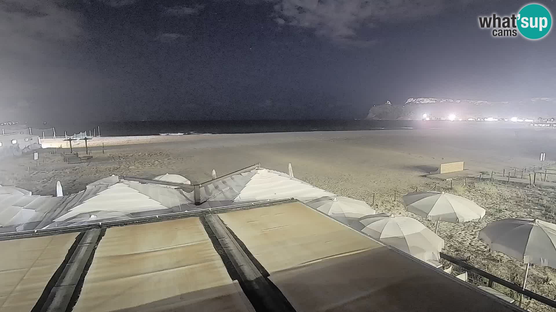Poetto beach webcam | Cagliari | Sardinija