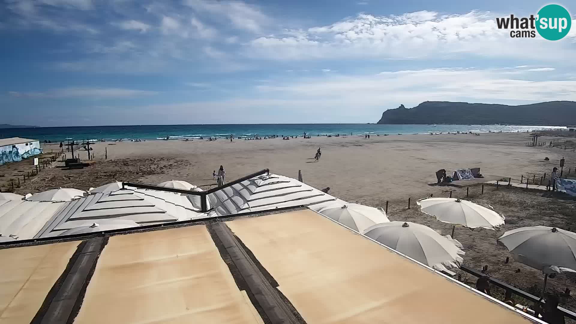 Webcam spiaggia del Poetto | Cagliari | Sardegna