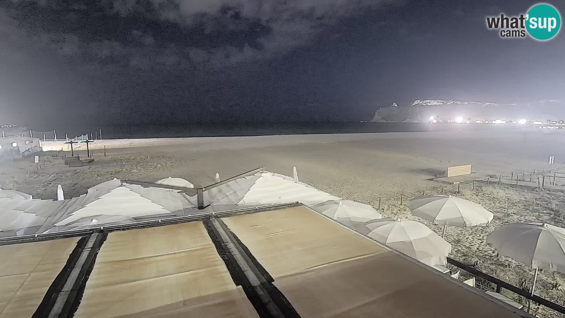 Poetto Strand Webcam | Cagliari | Sardinien