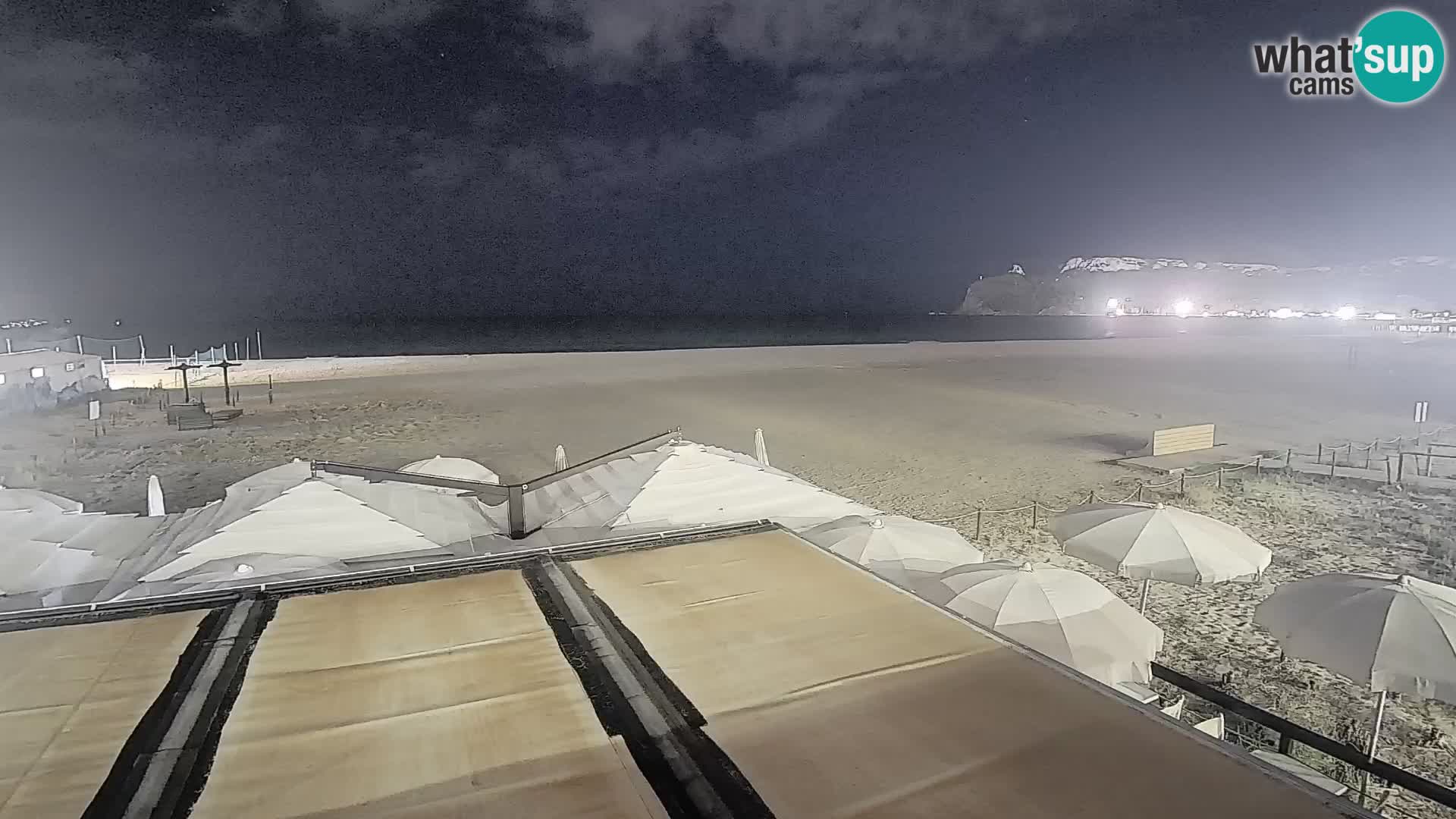 Poetto beach webcam | Cagliari | Sardinia