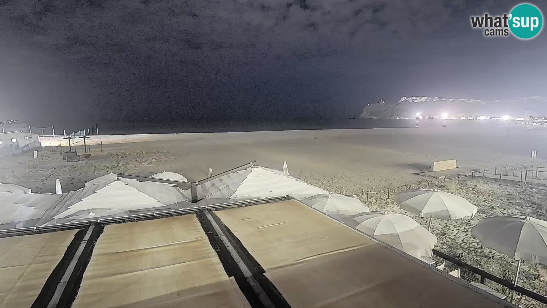 Webcam spiaggia del Poetto | Cagliari | Sardegna
