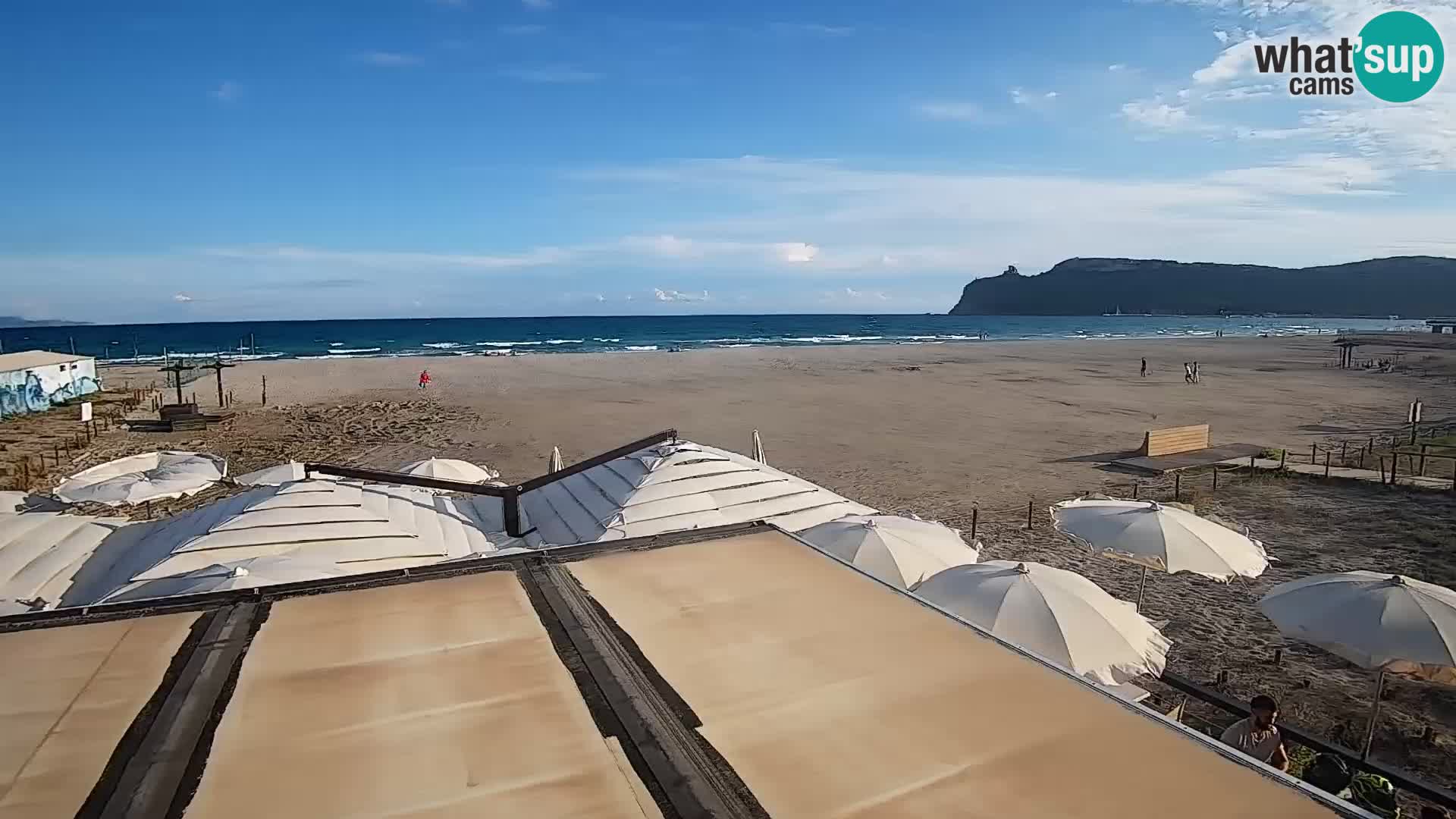 Webcam spiaggia del Poetto | Cagliari | Sardegna