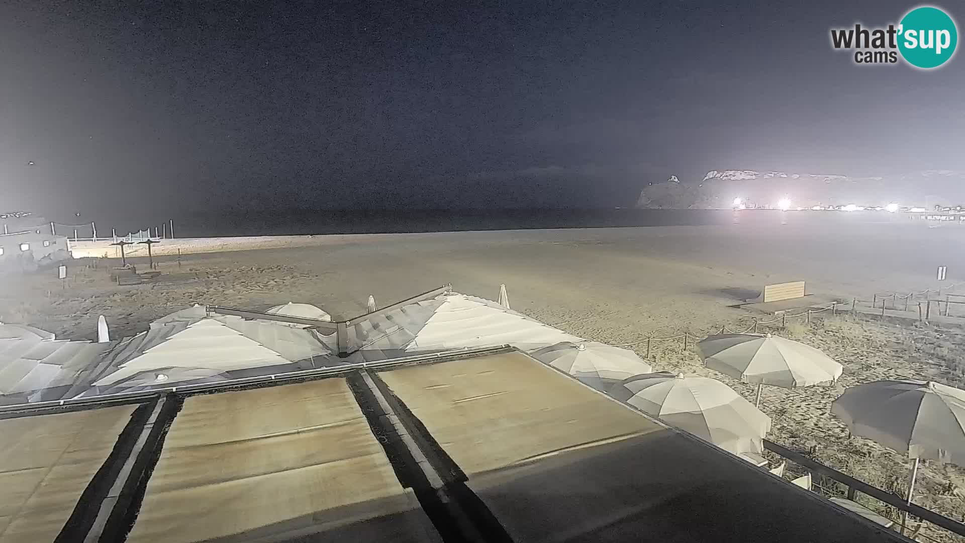 Poetto Strand Webcam | Cagliari | Sardinien