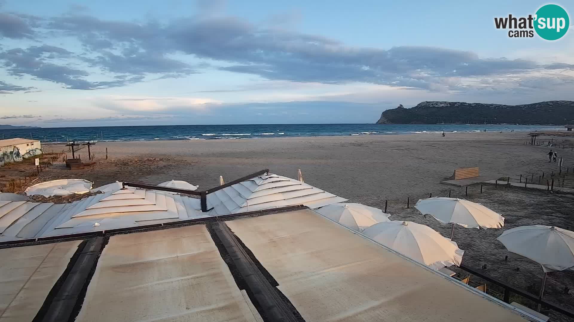 Webcam spiaggia del Poetto | Cagliari | Sardegna