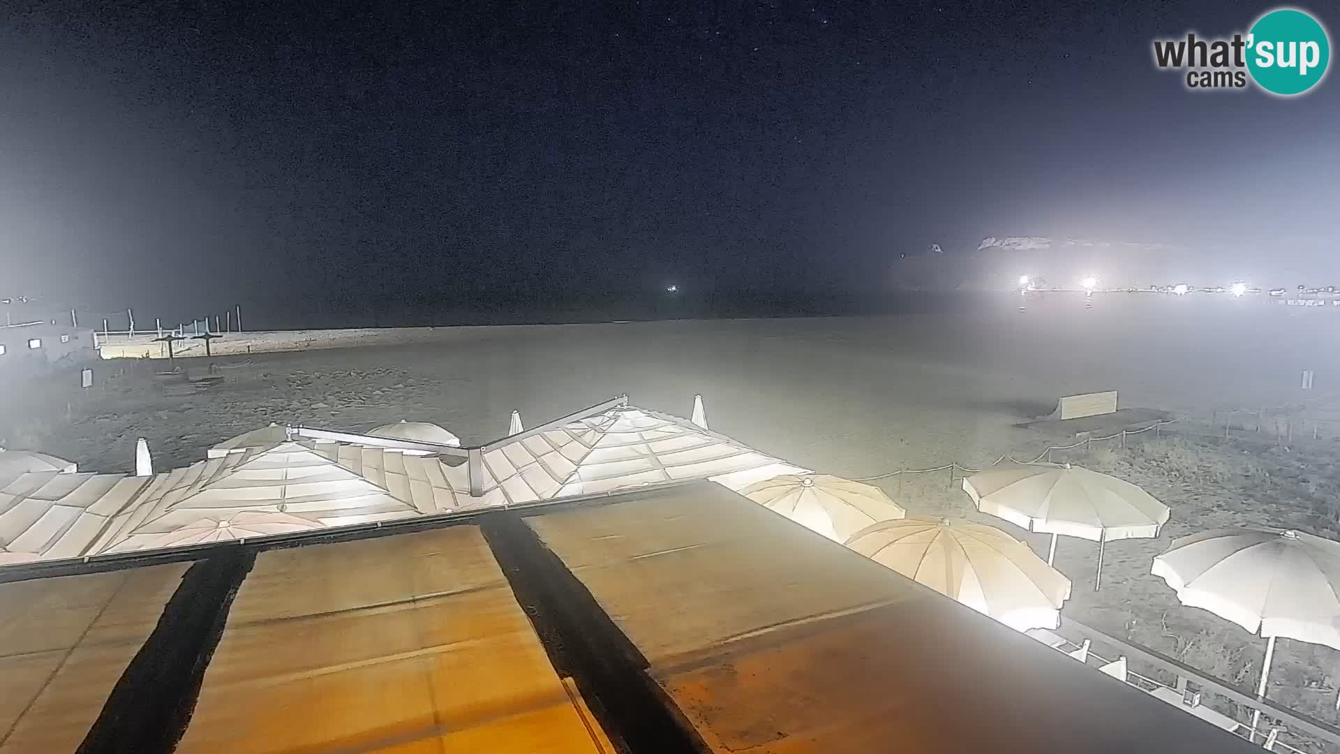 Poetto beach webcam | Cagliari | Sardinija