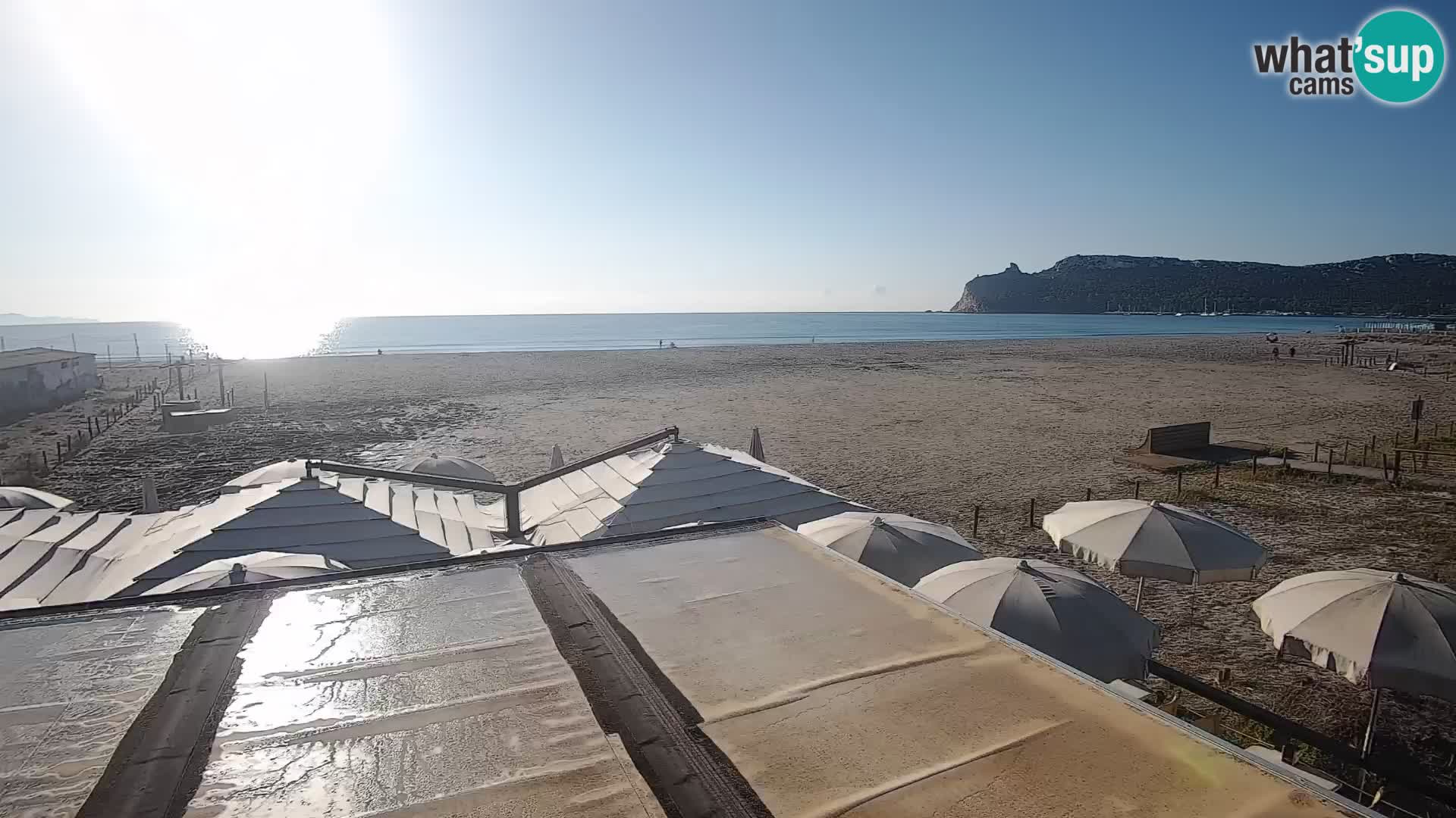 Poetto Strand Webcam | Cagliari | Sardinien