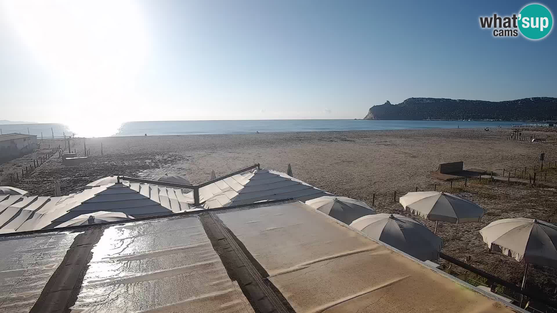 Webcam spiaggia del Poetto | Cagliari | Sardegna