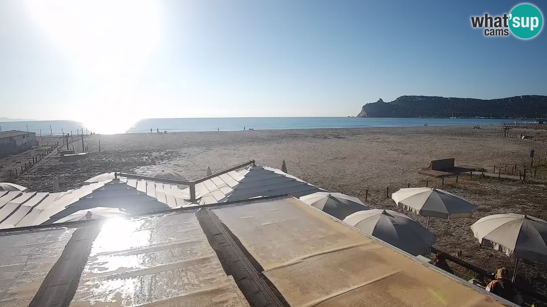 Poetto Strand Webcam | Cagliari | Sardinien