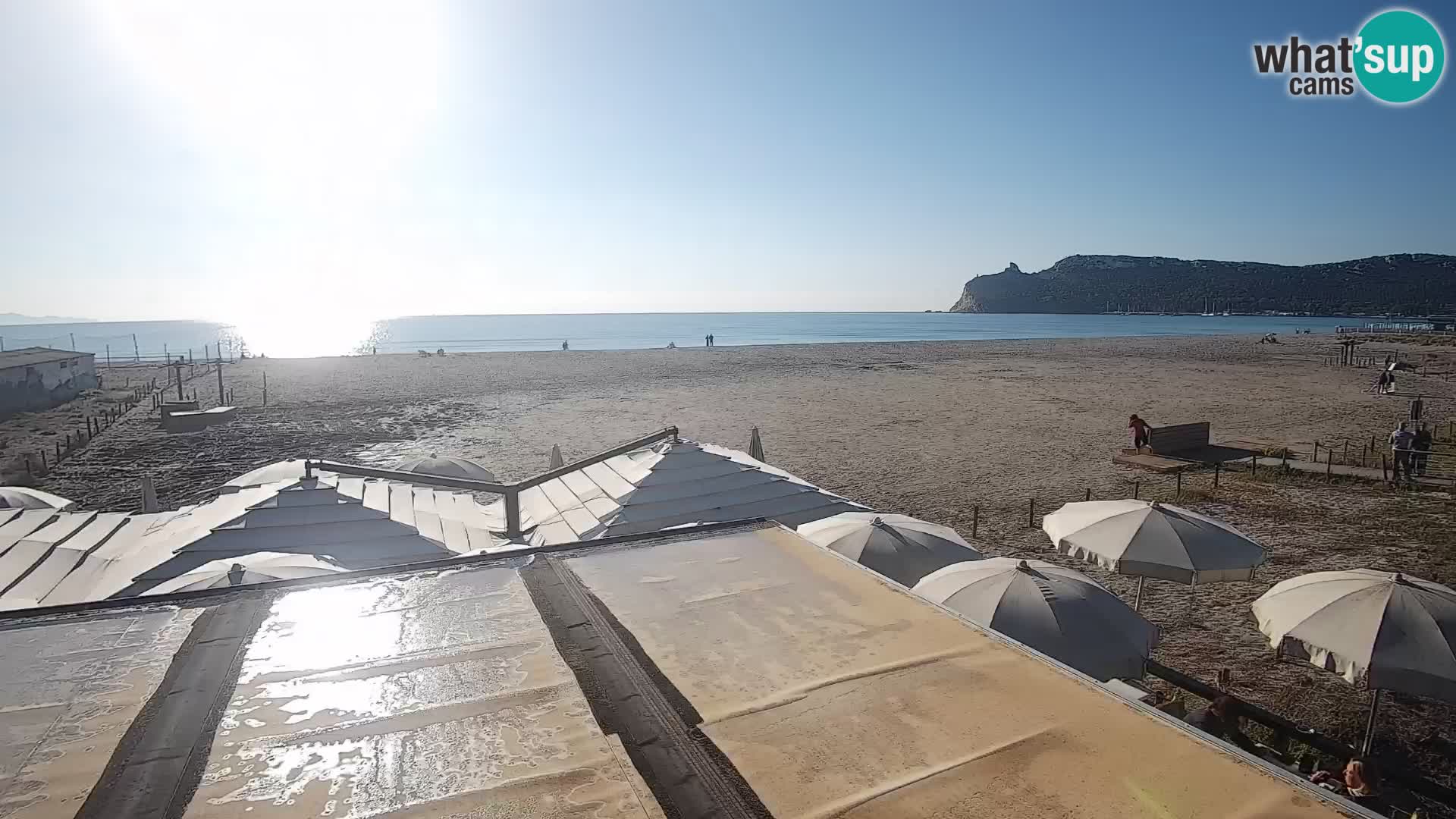Webcam spiaggia del Poetto | Cagliari | Sardegna