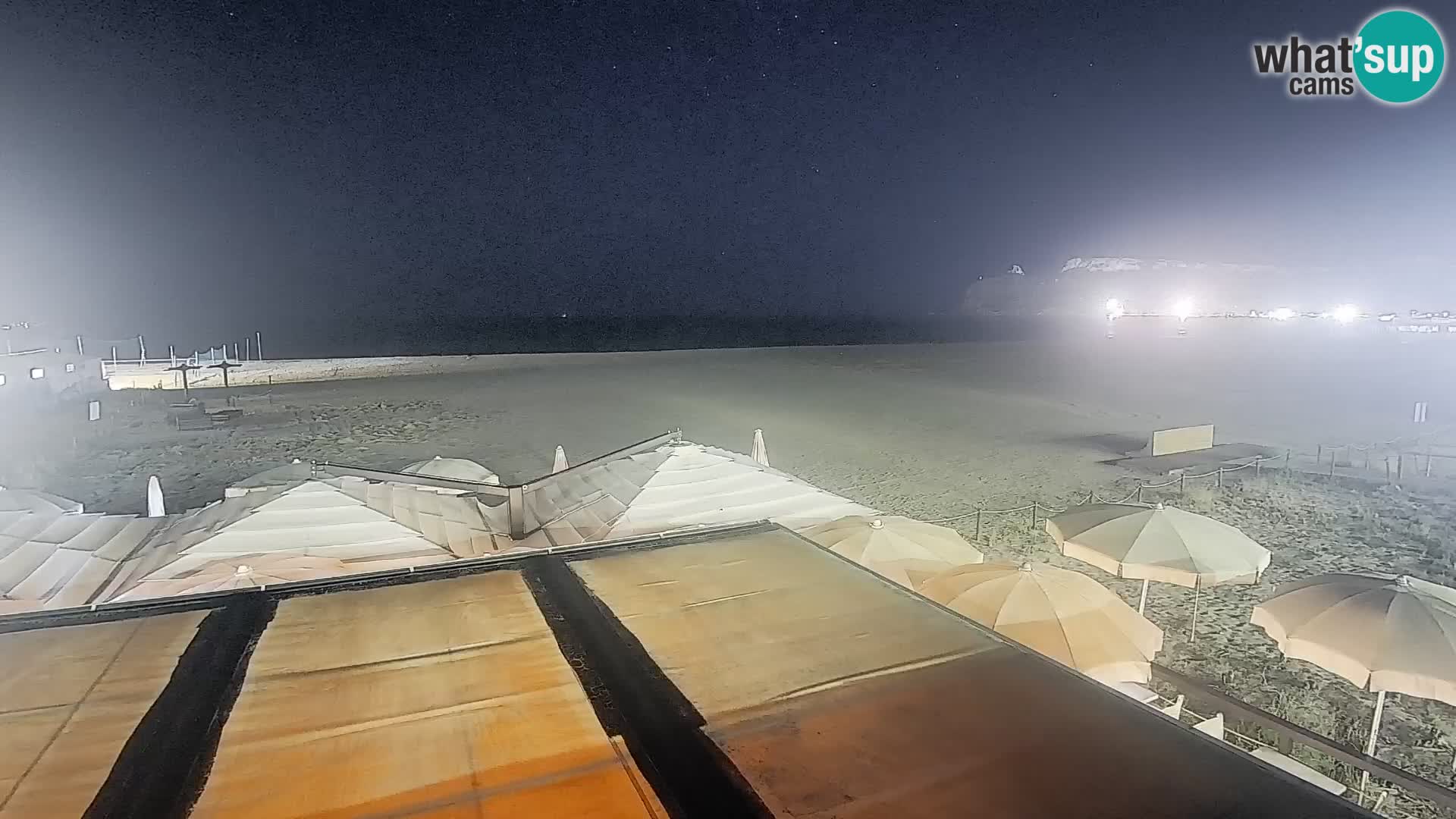 Poetto beach webcam | Cagliari | Sardinija