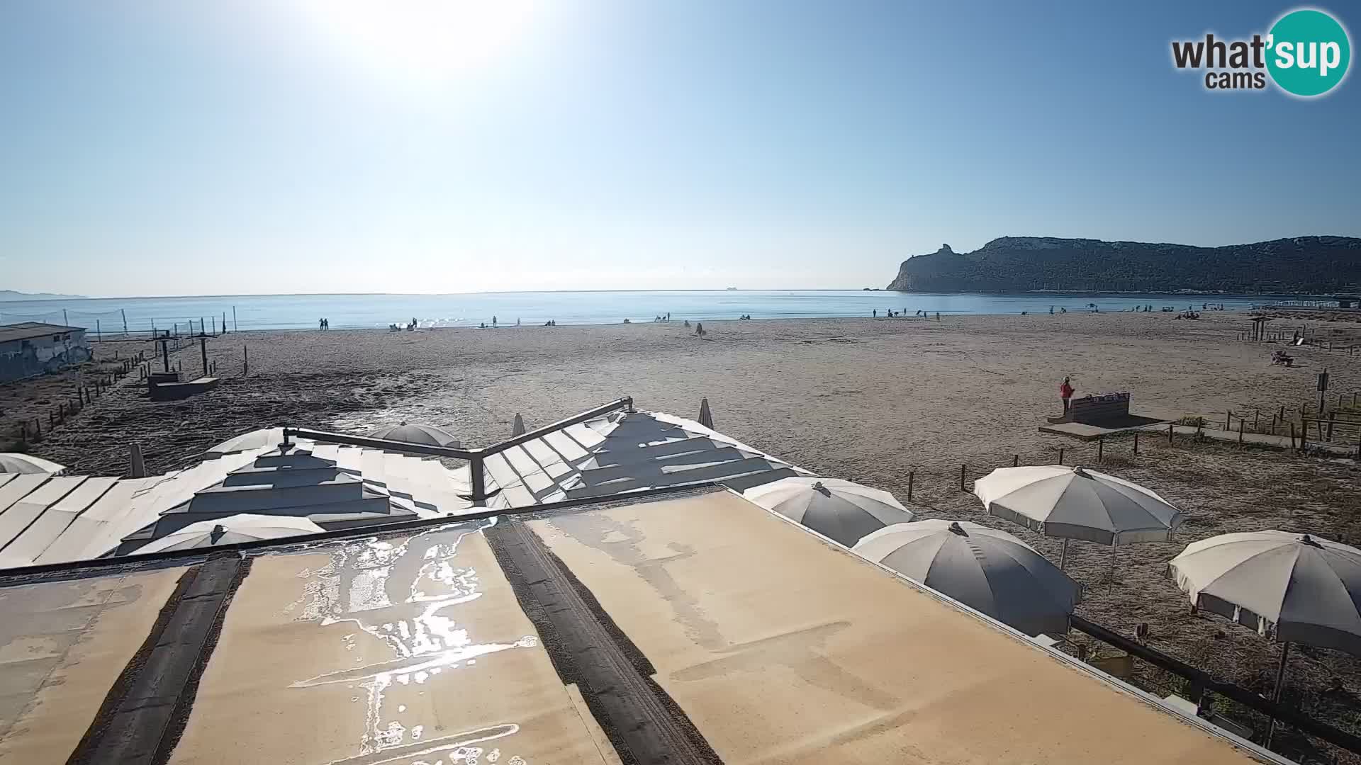 Webcam plage de Poetto | Cagliari | Sardaigne