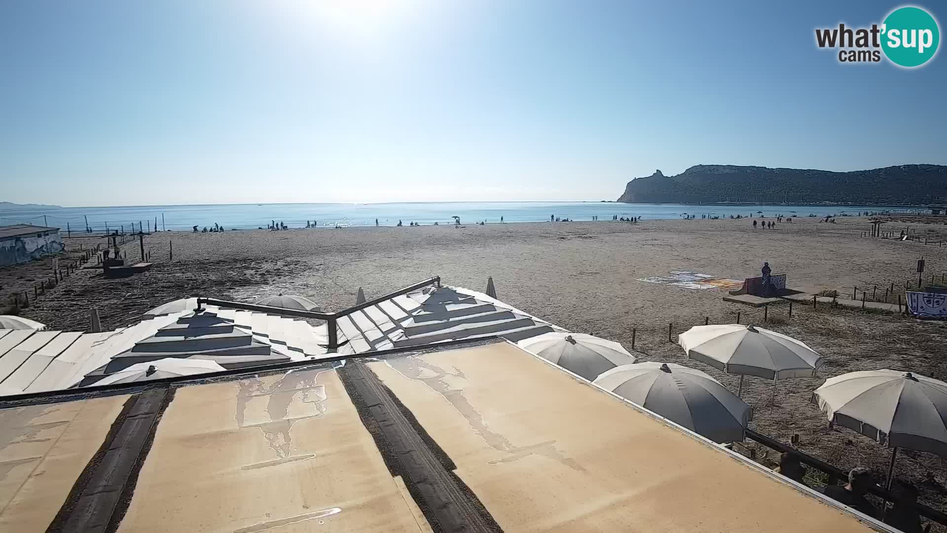 Webcam spiaggia del Poetto | Cagliari | Sardegna