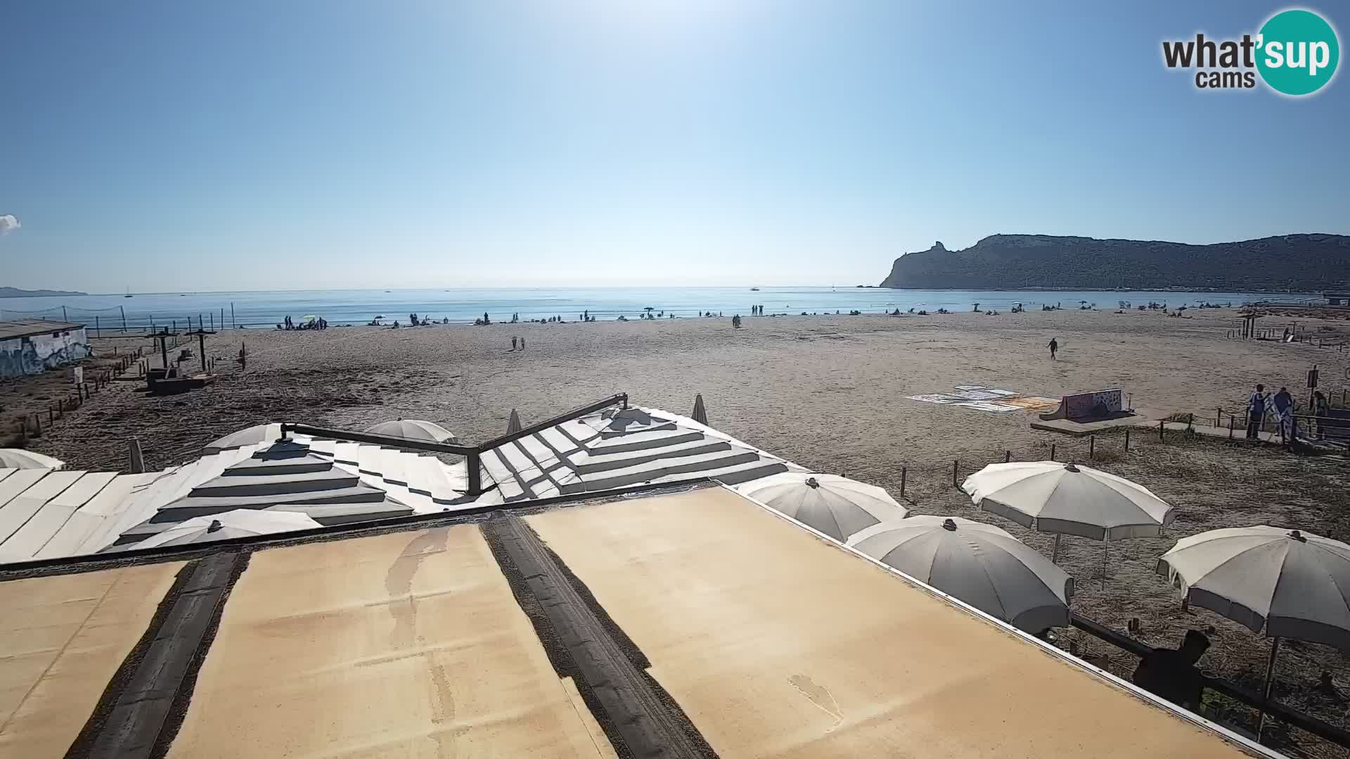 Webcam playa de Poetto | Cagliari | Cerdeña