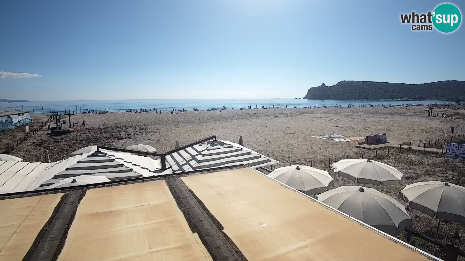 Webcam playa de Poetto | Cagliari | Cerdeña