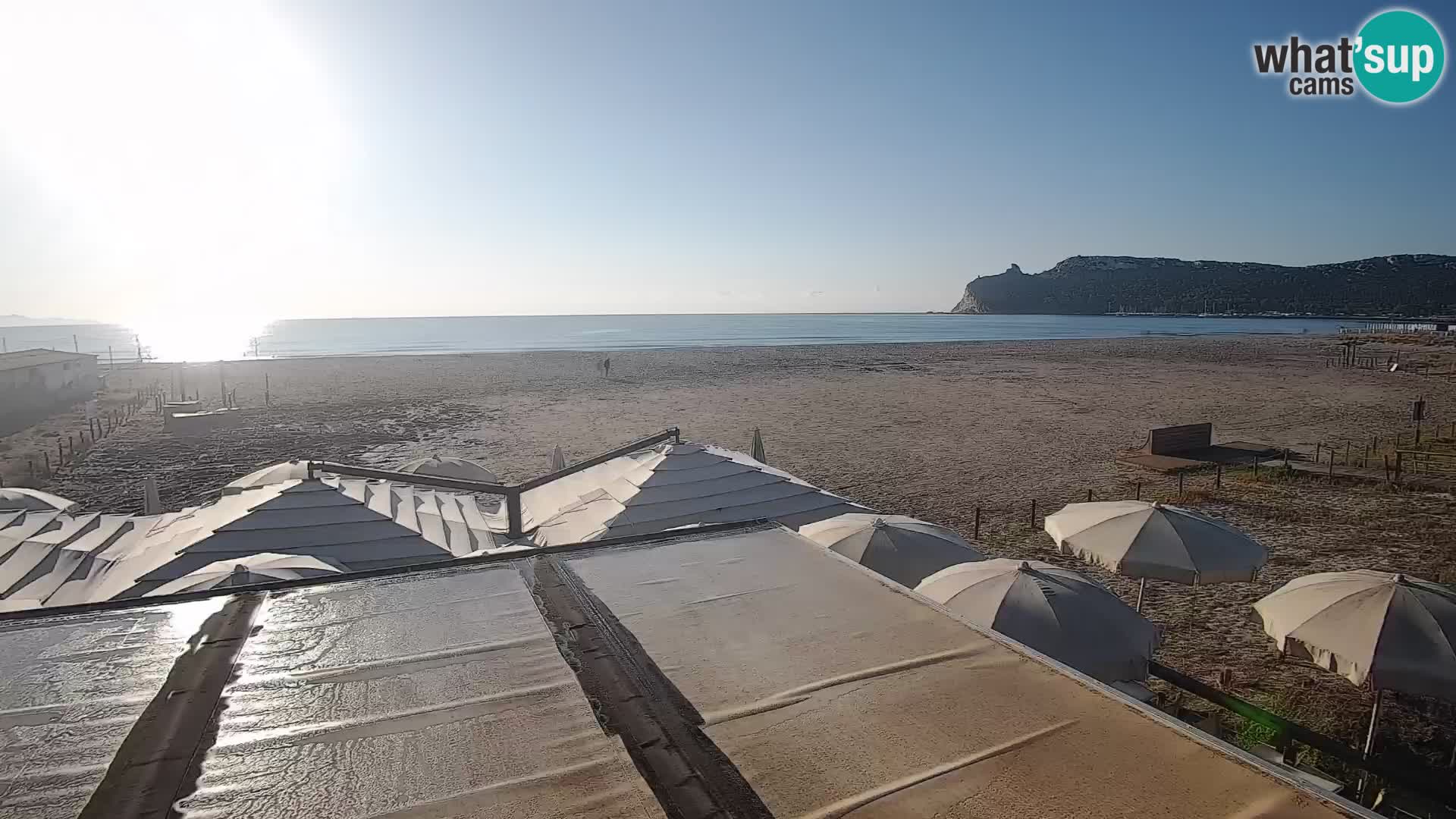 Webcam spiaggia del Poetto | Cagliari | Sardegna