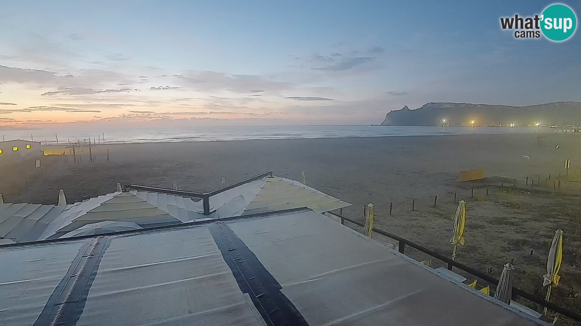 Poetto beach webcam | Cagliari | Sardinia