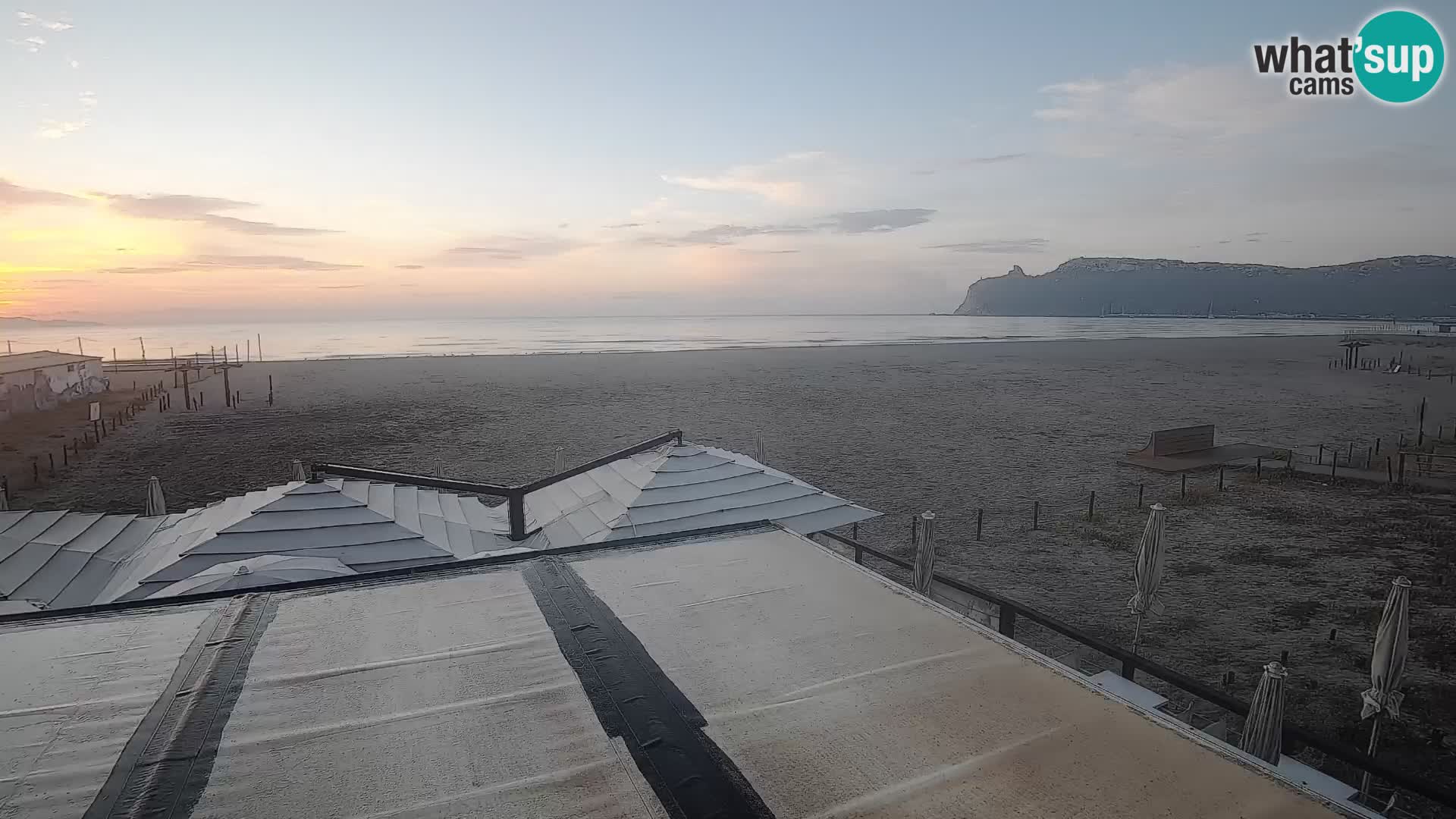 Poetto beach webcam | Cagliari | Sardinia