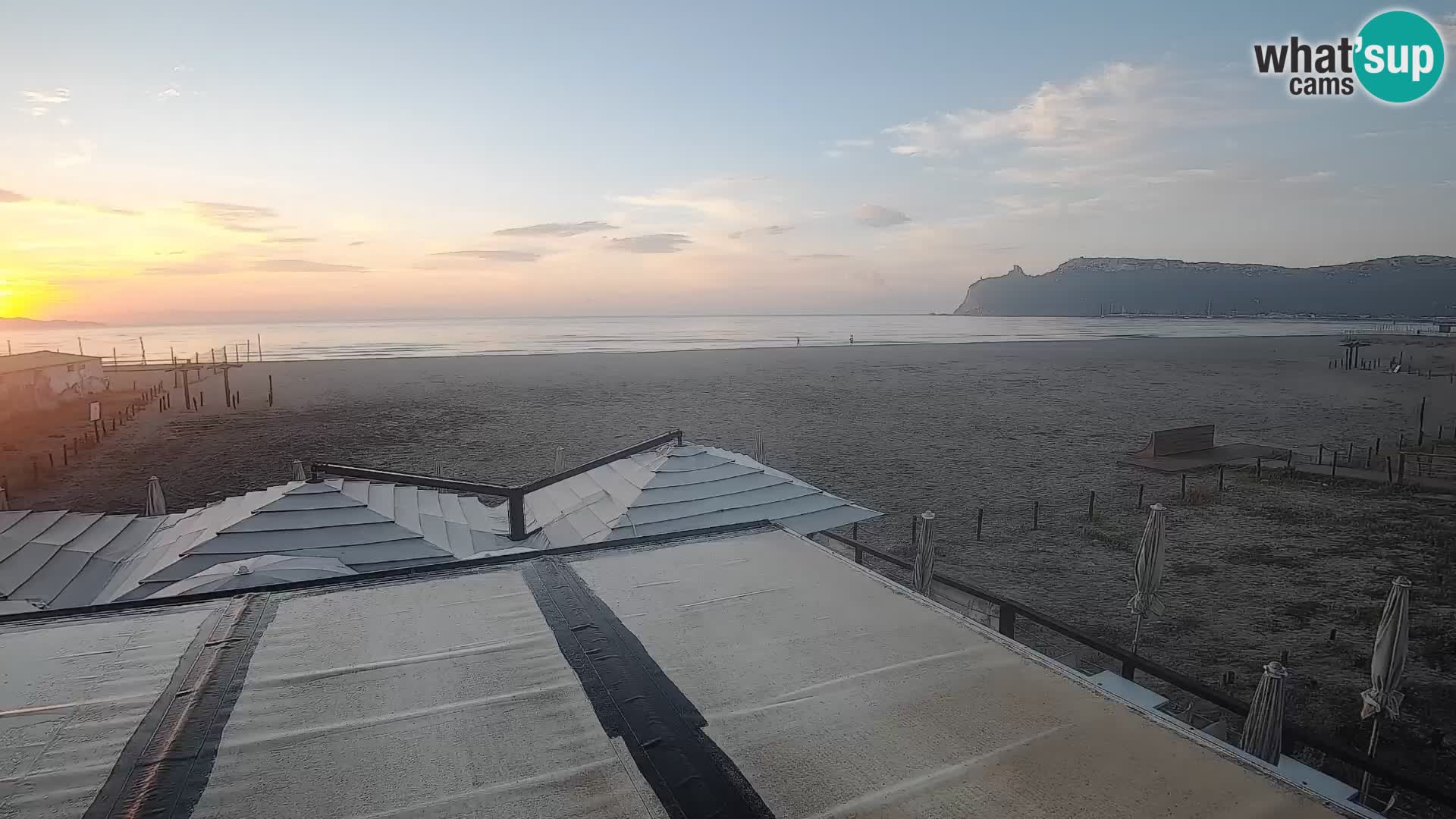 Webcam spiaggia del Poetto | Cagliari | Sardegna
