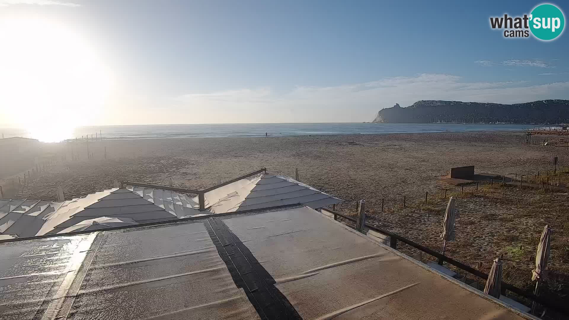 Webcam spiaggia del Poetto | Cagliari | Sardegna