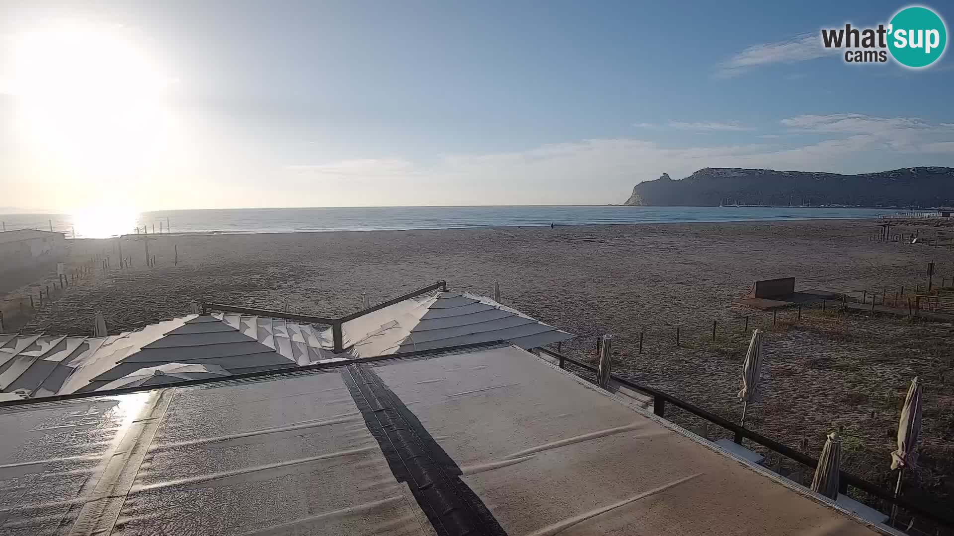 Webcam playa de Poetto | Cagliari | Cerdeña