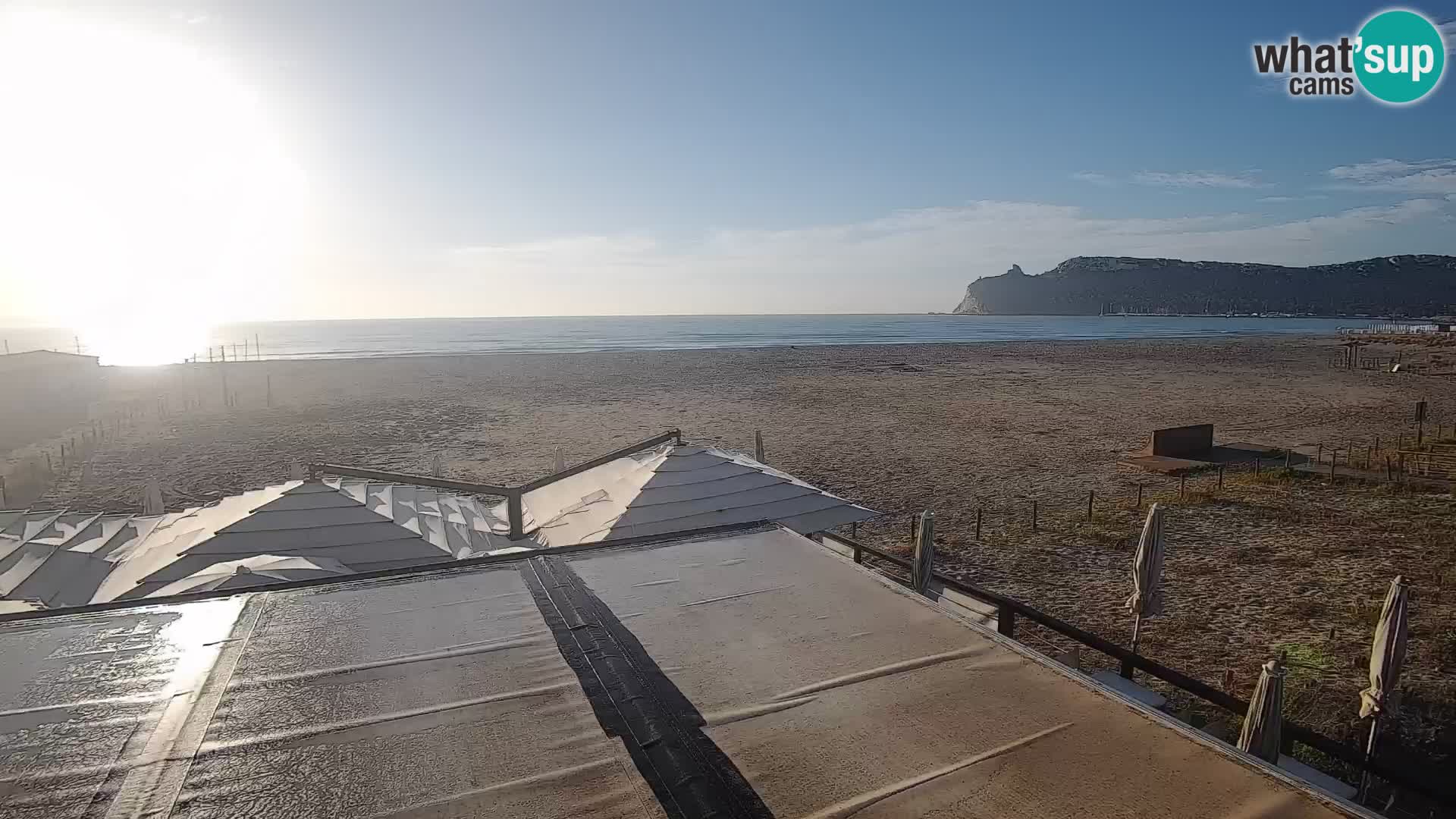 Webcam spiaggia del Poetto | Cagliari | Sardegna