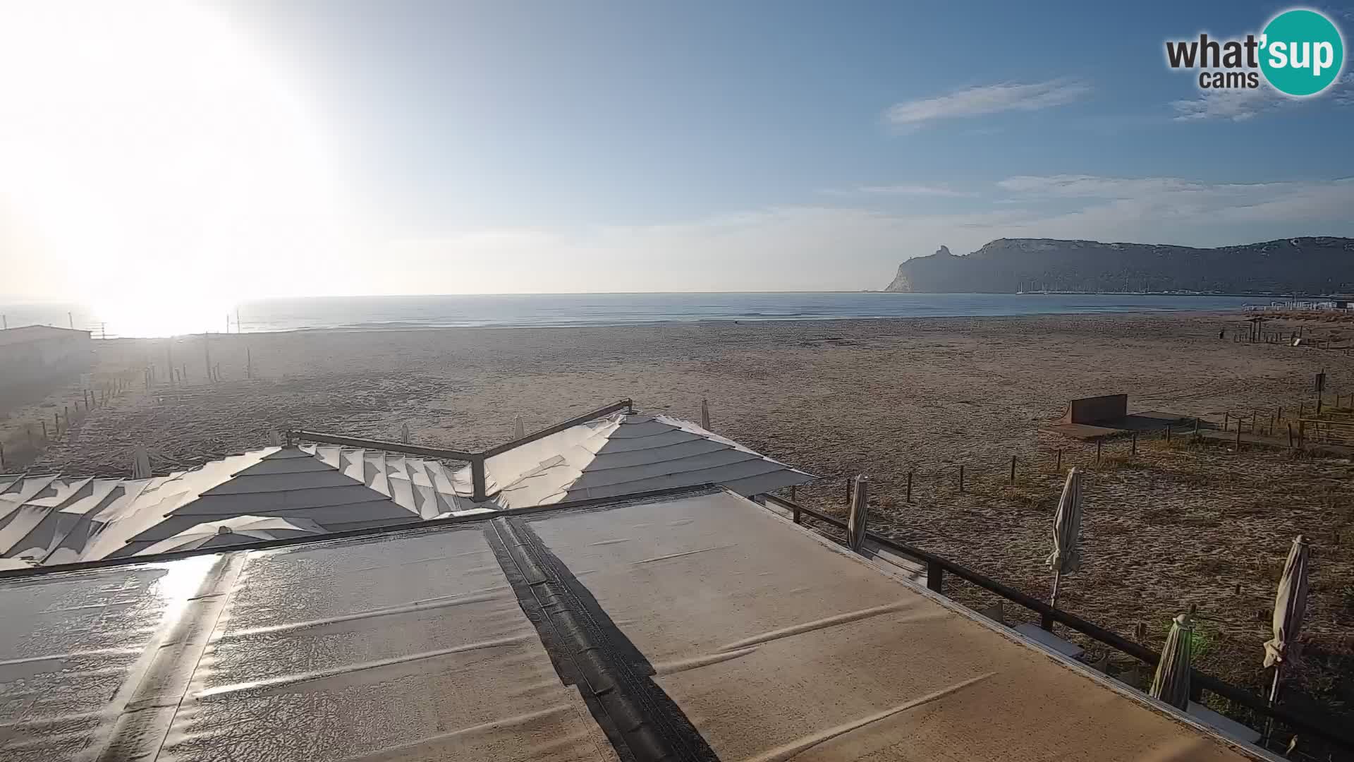 Webcam spiaggia del Poetto | Cagliari | Sardegna