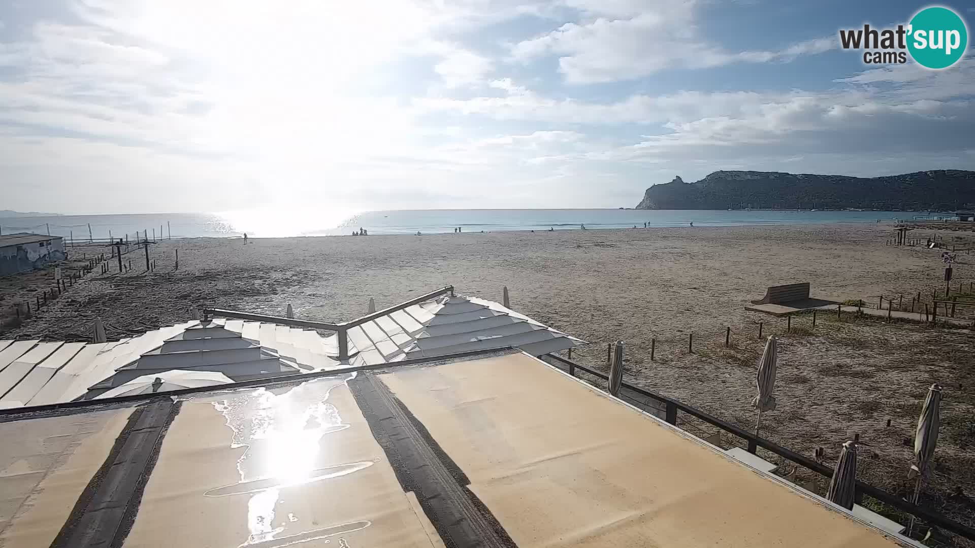 Webcam plage de Poetto | Cagliari | Sardaigne