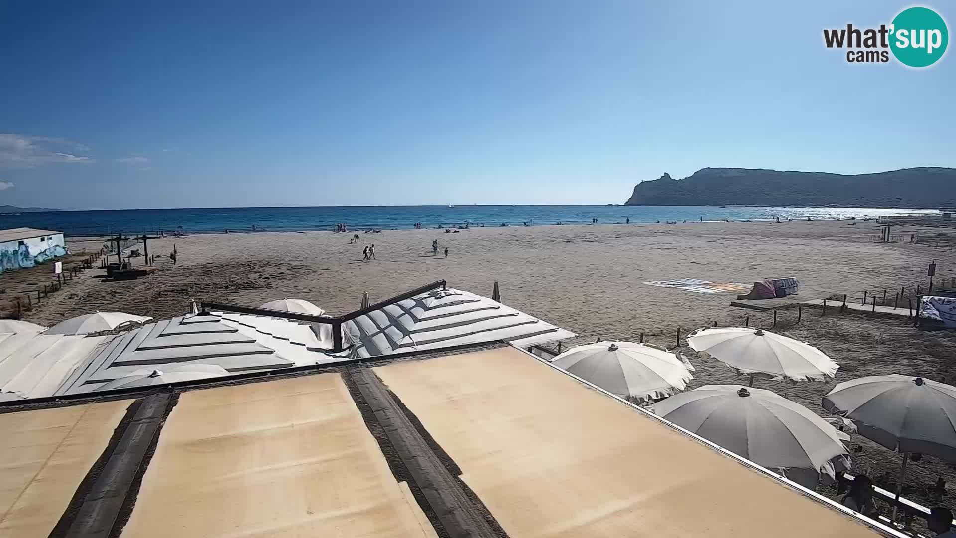 Webcam spiaggia del Poetto | Cagliari | Sardegna