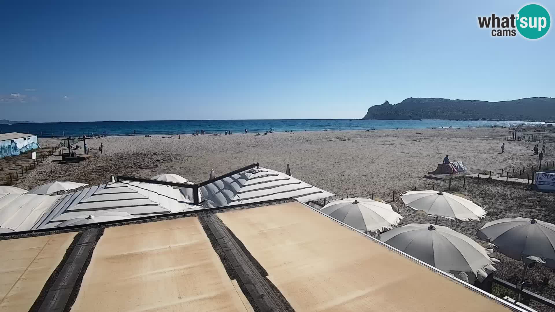 Poetto beach webcam | Cagliari | Sardinia
