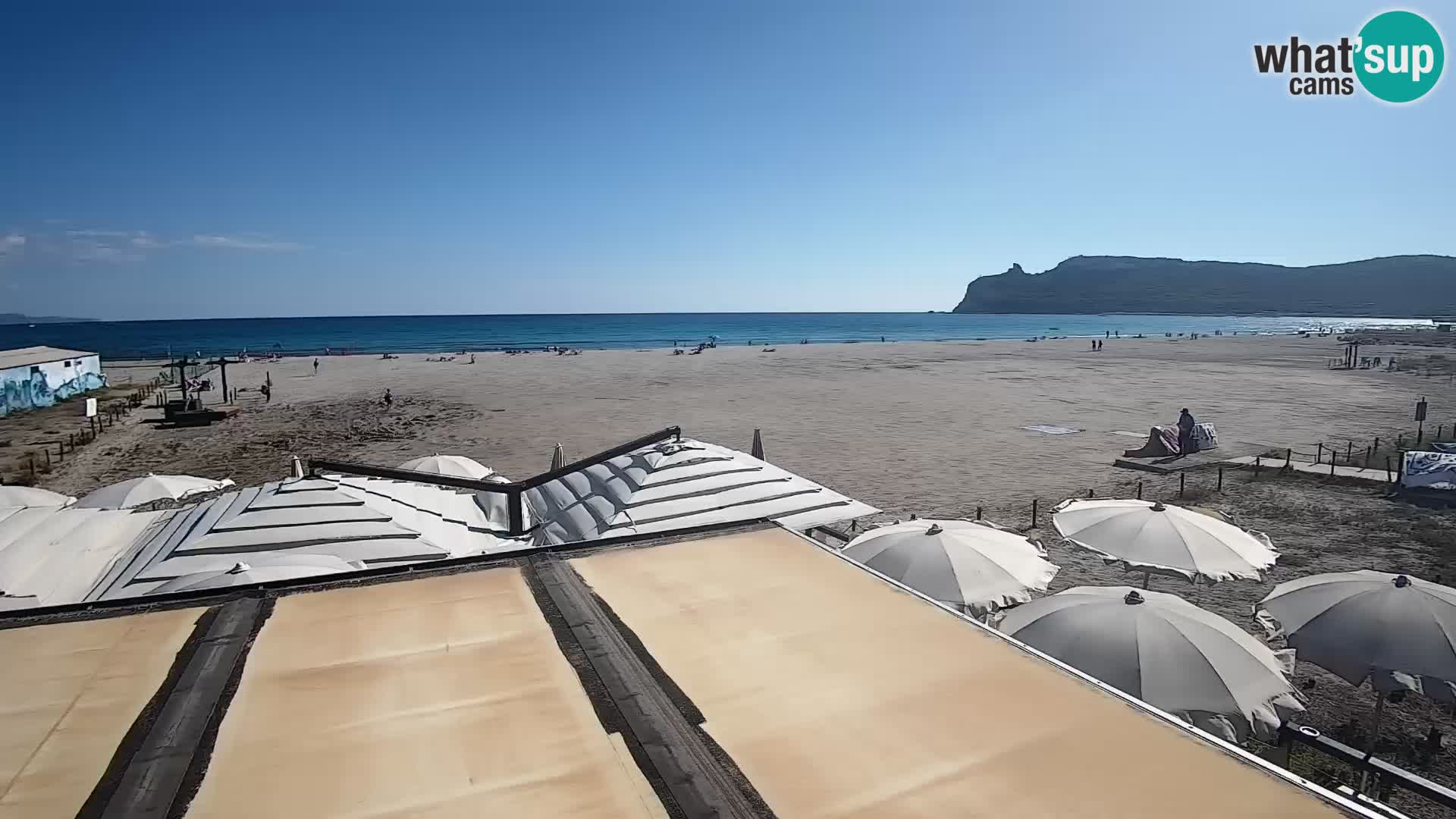 Poetto beach webcam | Cagliari | Sardinia