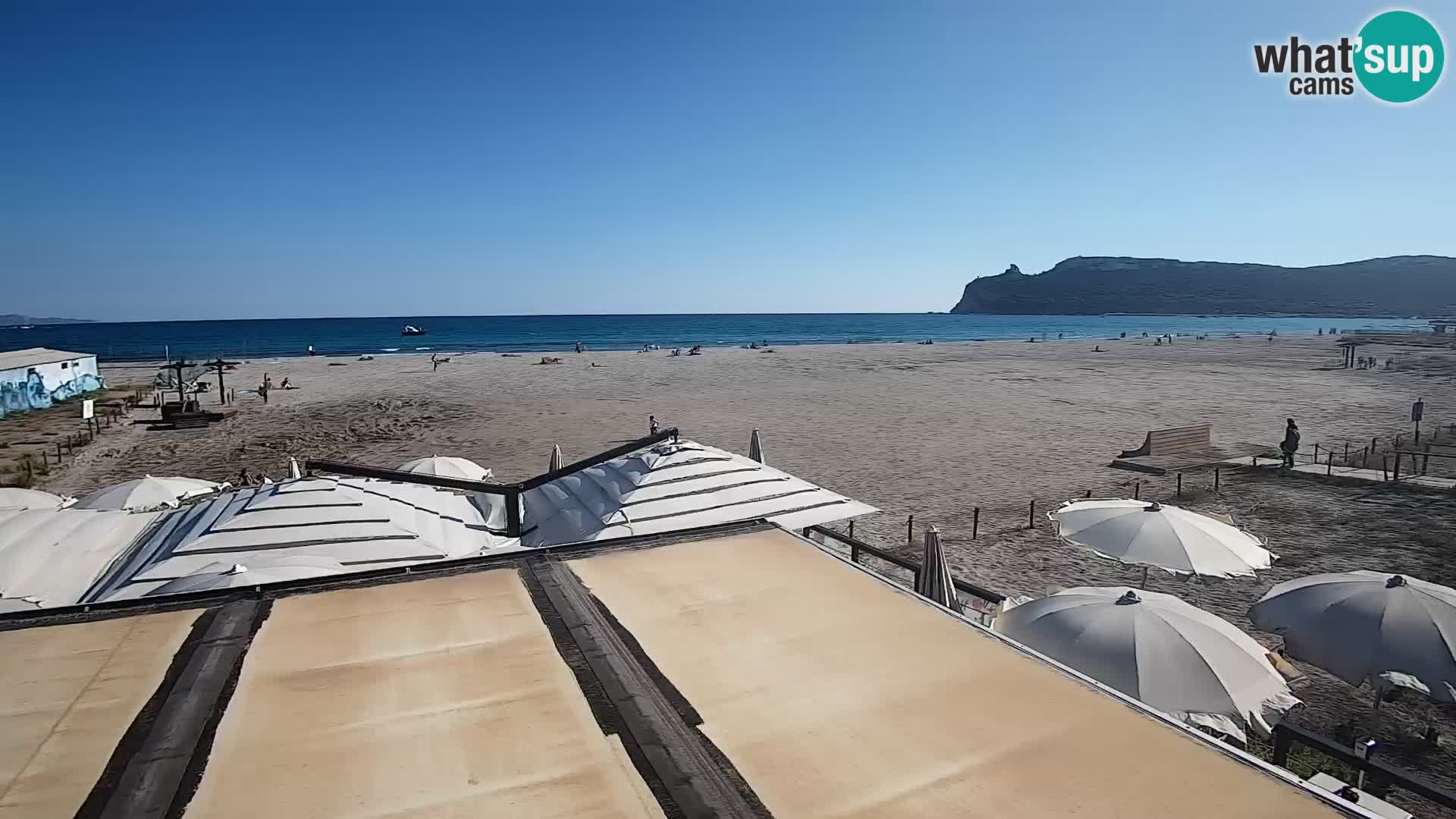 Poetto beach webcam | Cagliari | Sardinia