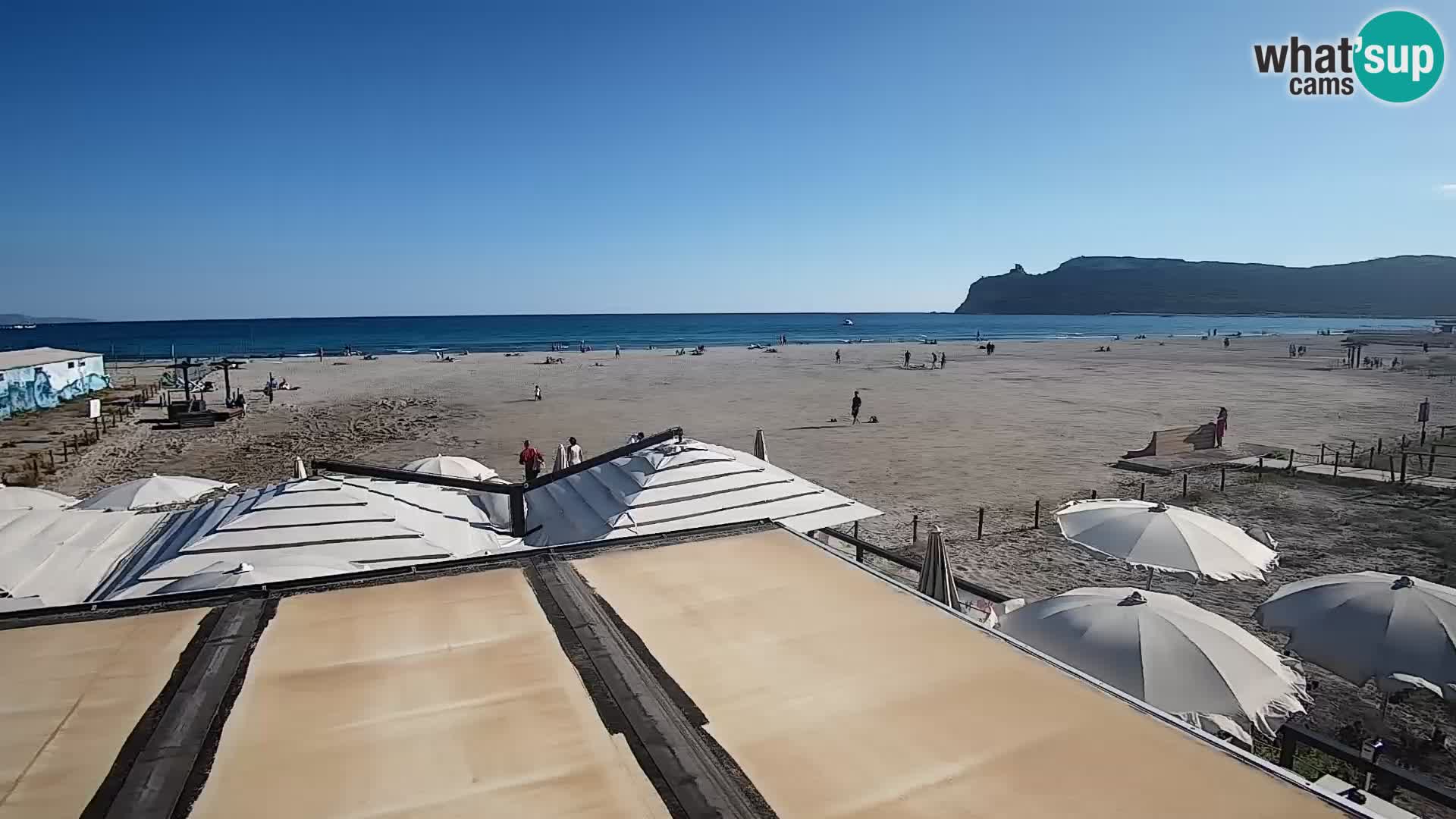 Poetto Strand Webcam | Cagliari | Sardinien