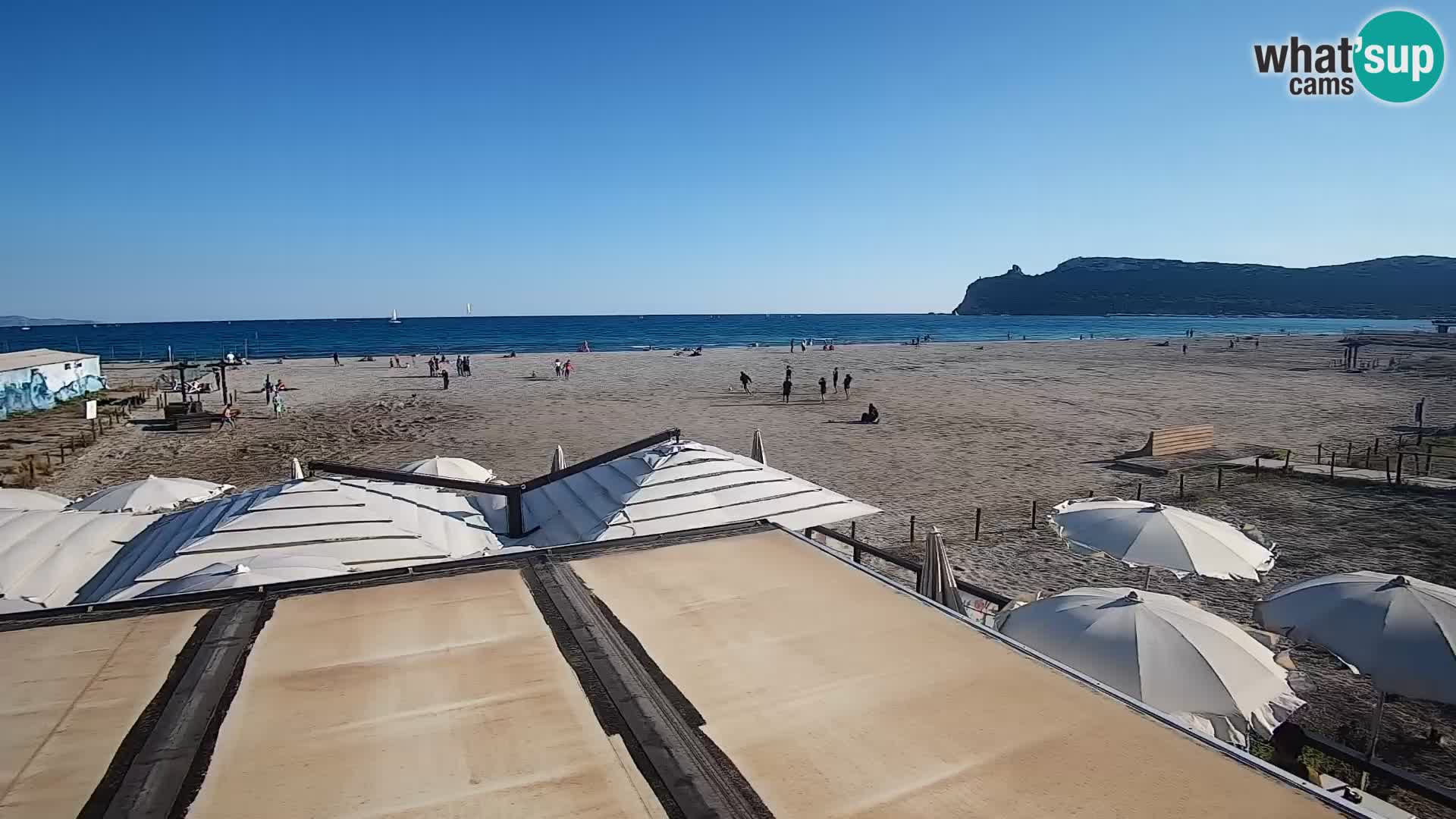 Webcam playa de Poetto | Cagliari | Cerdeña