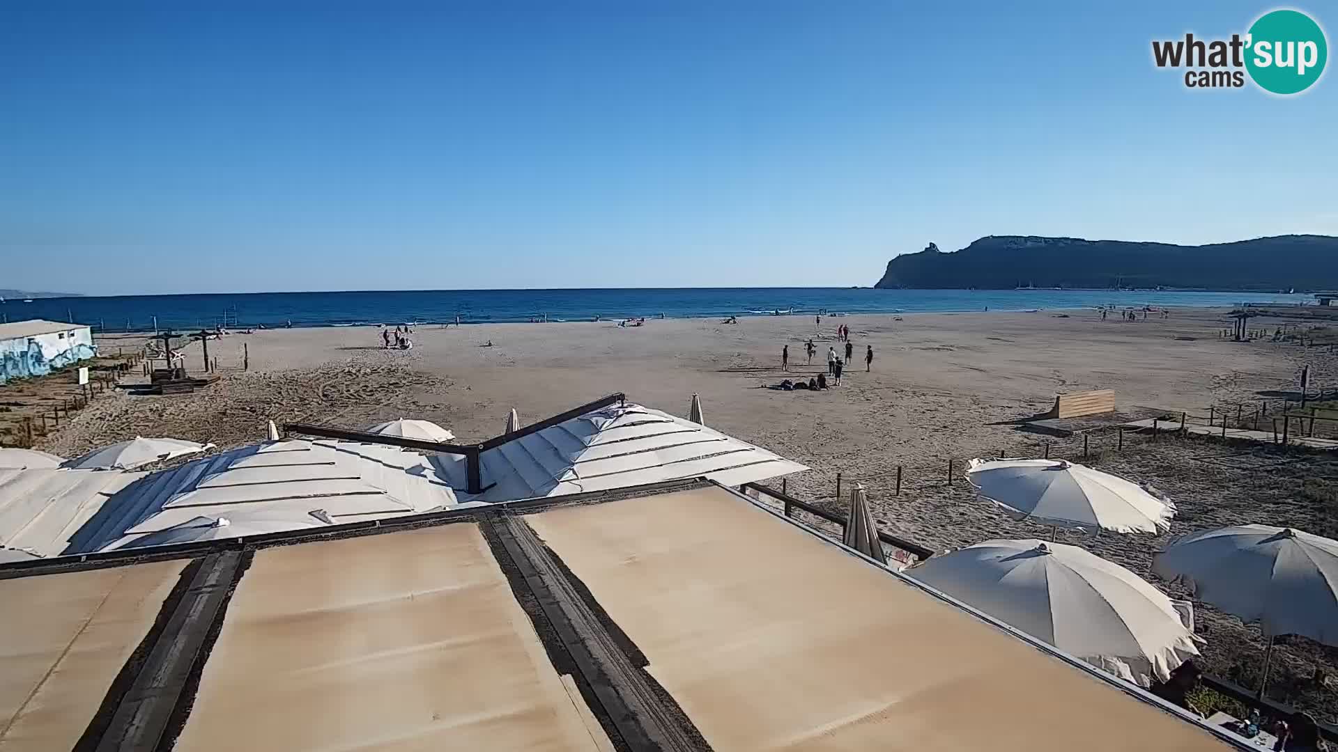 Webcam spiaggia del Poetto | Cagliari | Sardegna
