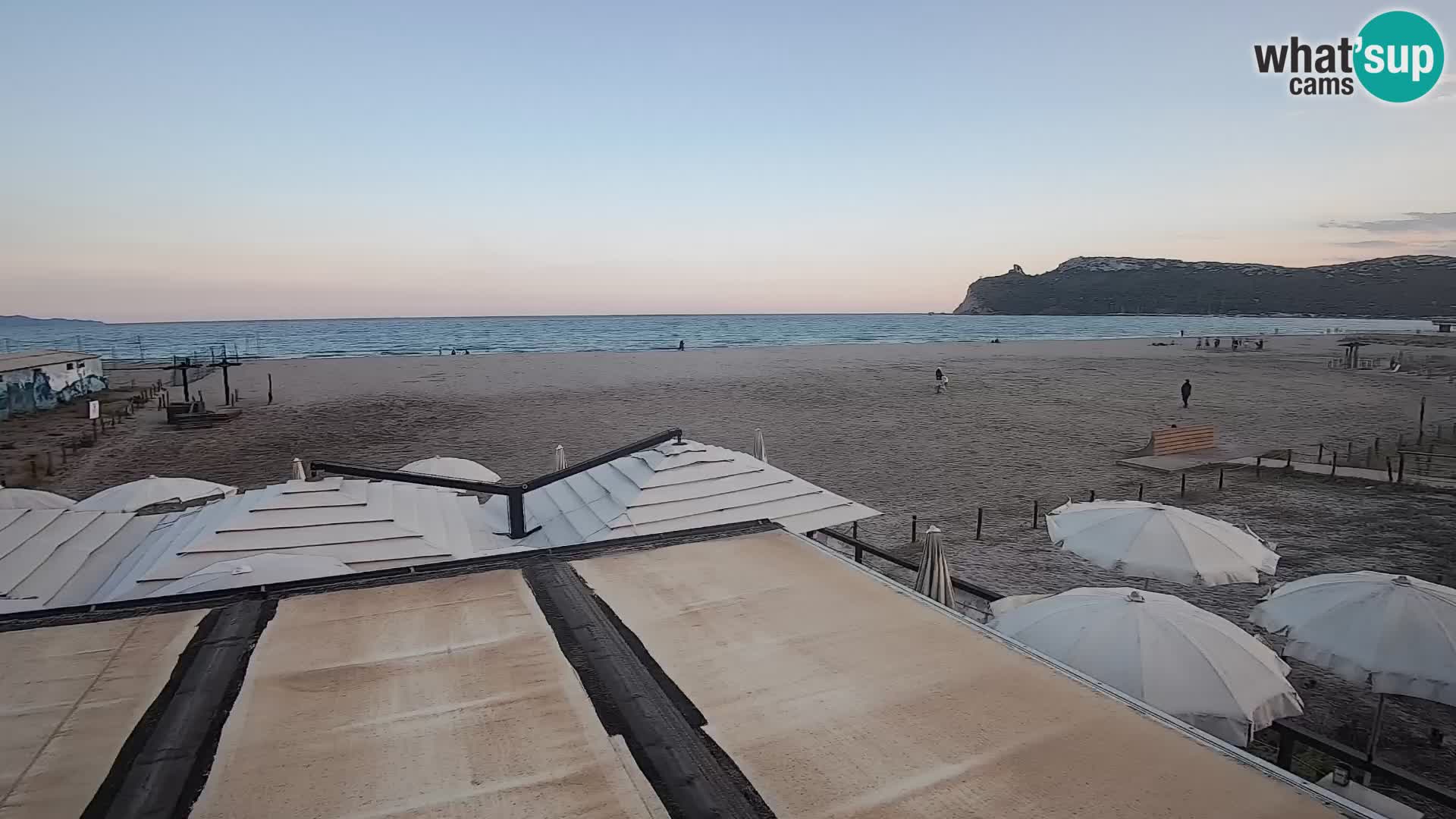 Webcam spiaggia del Poetto | Cagliari | Sardegna