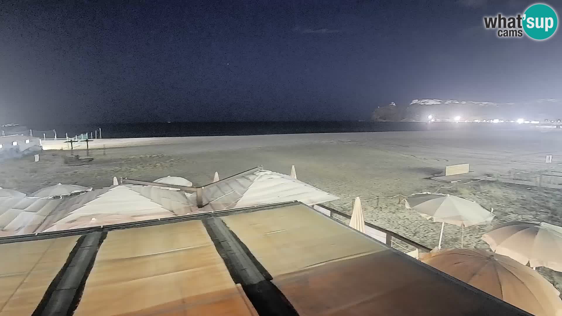 Poetto beach webcam | Cagliari | Sardinija