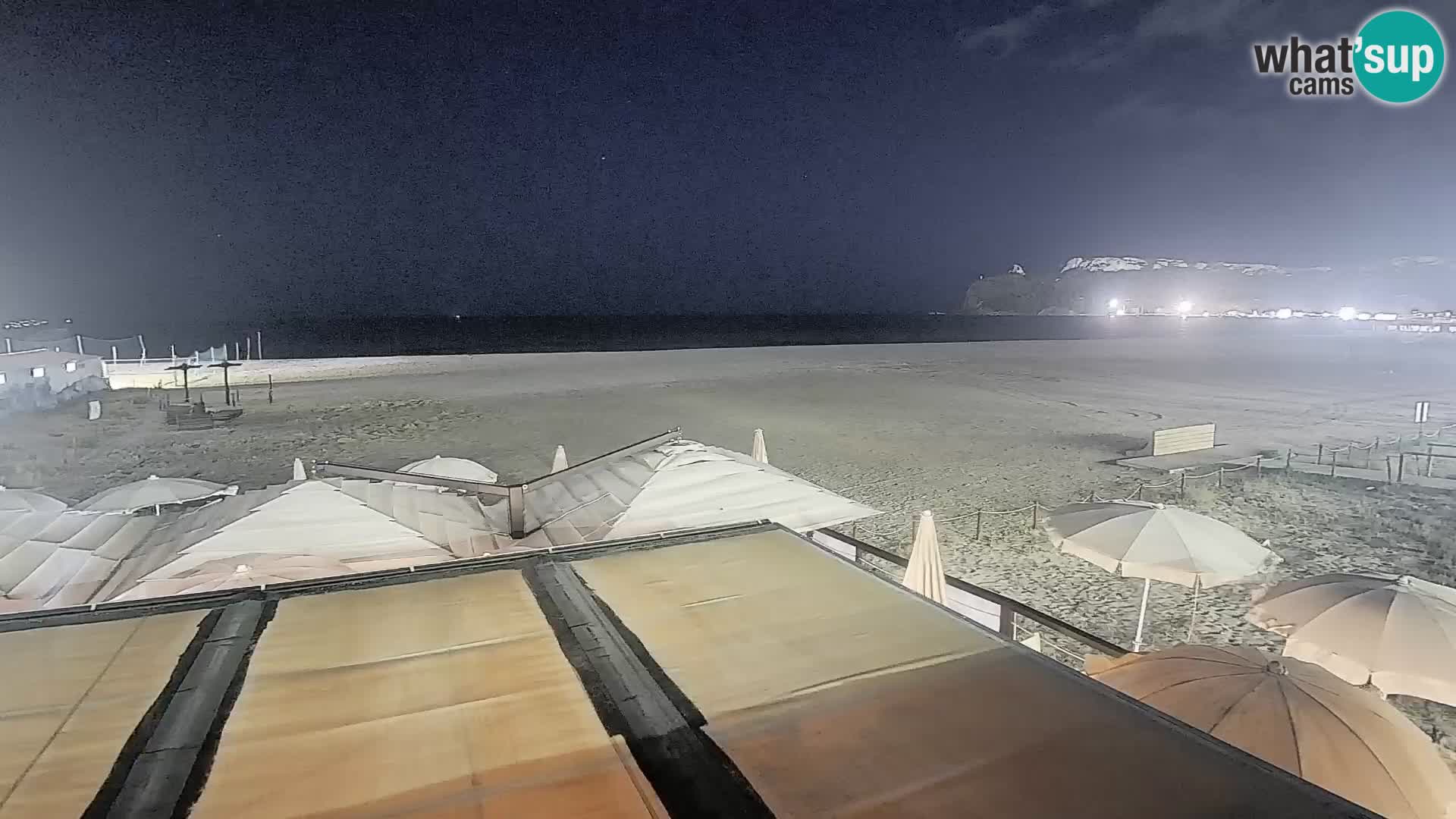 Poetto beach webcam | Cagliari | Sardinia