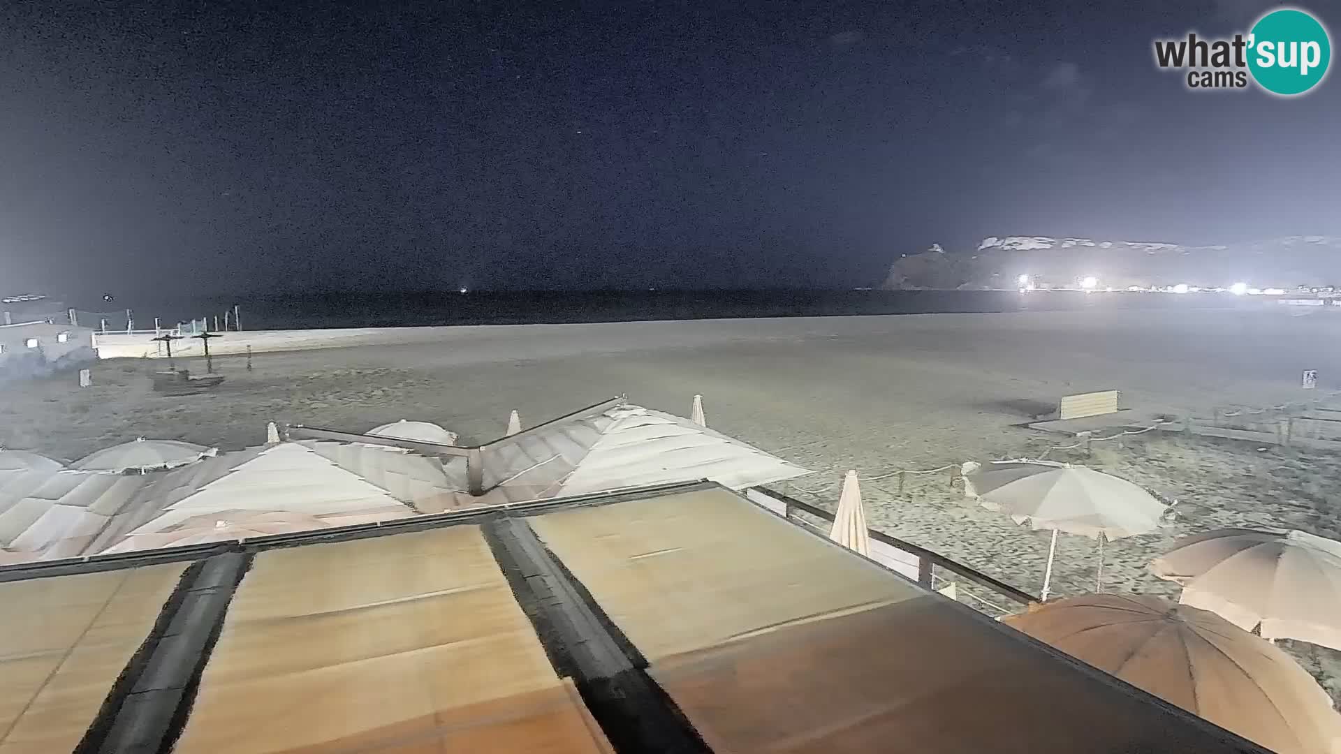 Poetto beach webcam | Cagliari | Sardinia