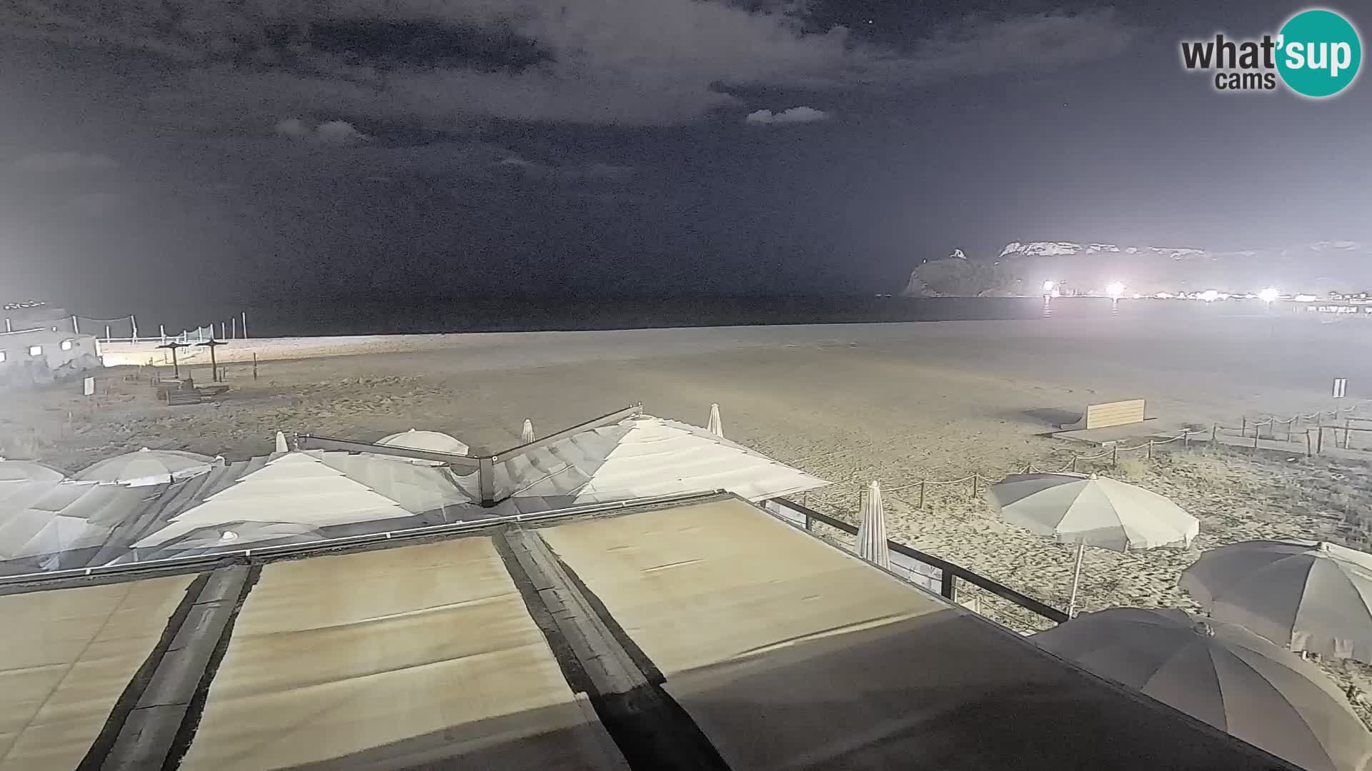 Webcam spiaggia del Poetto | Cagliari | Sardegna