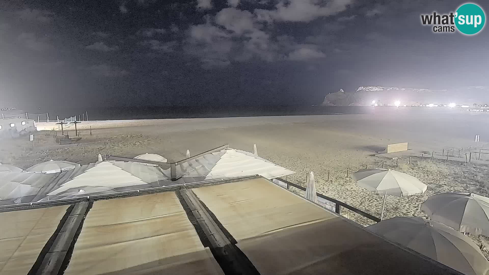 Poetto beach webcam | Cagliari | Sardinia